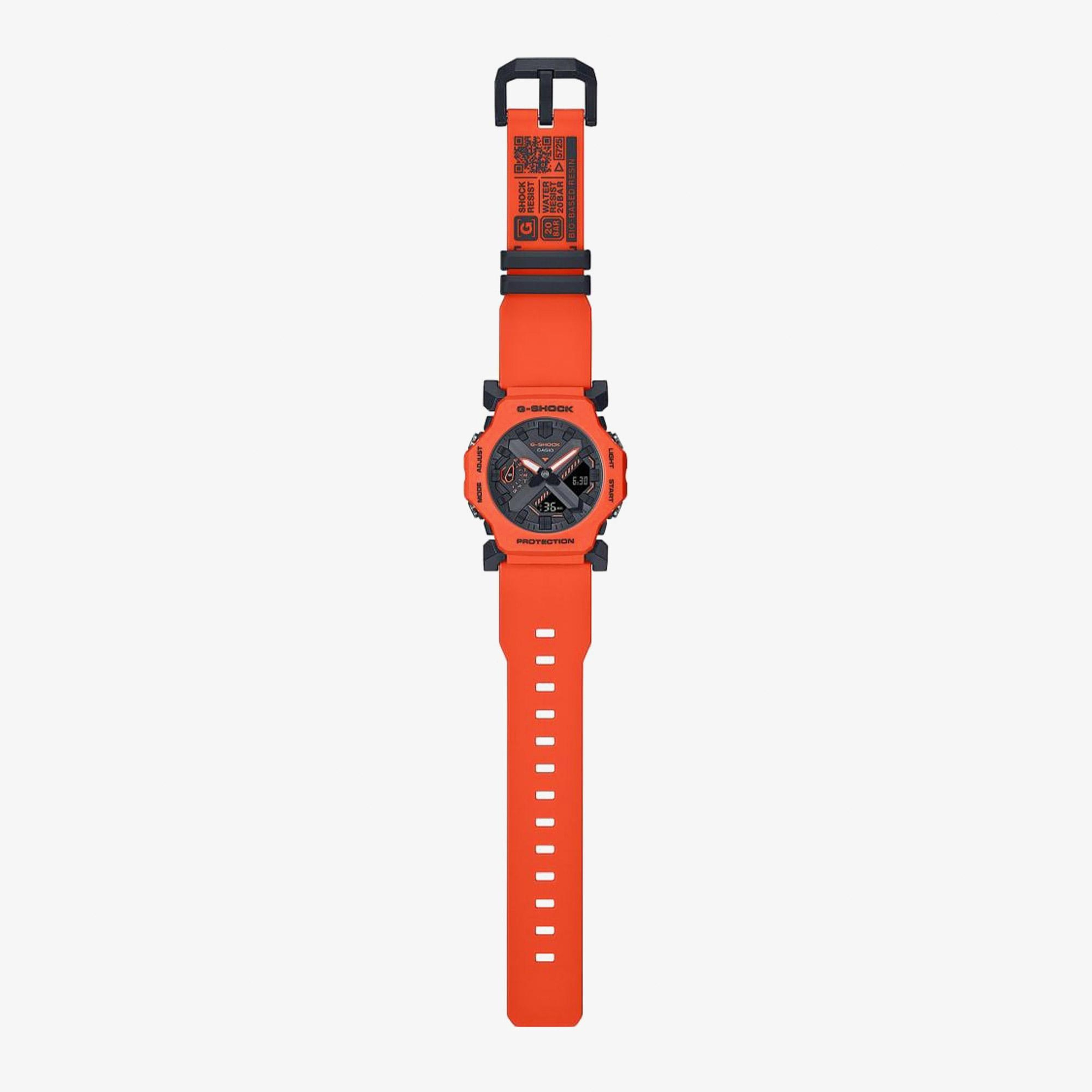Casio GA-2300FL-4ADR Erkek Turuncu Kol Saati
