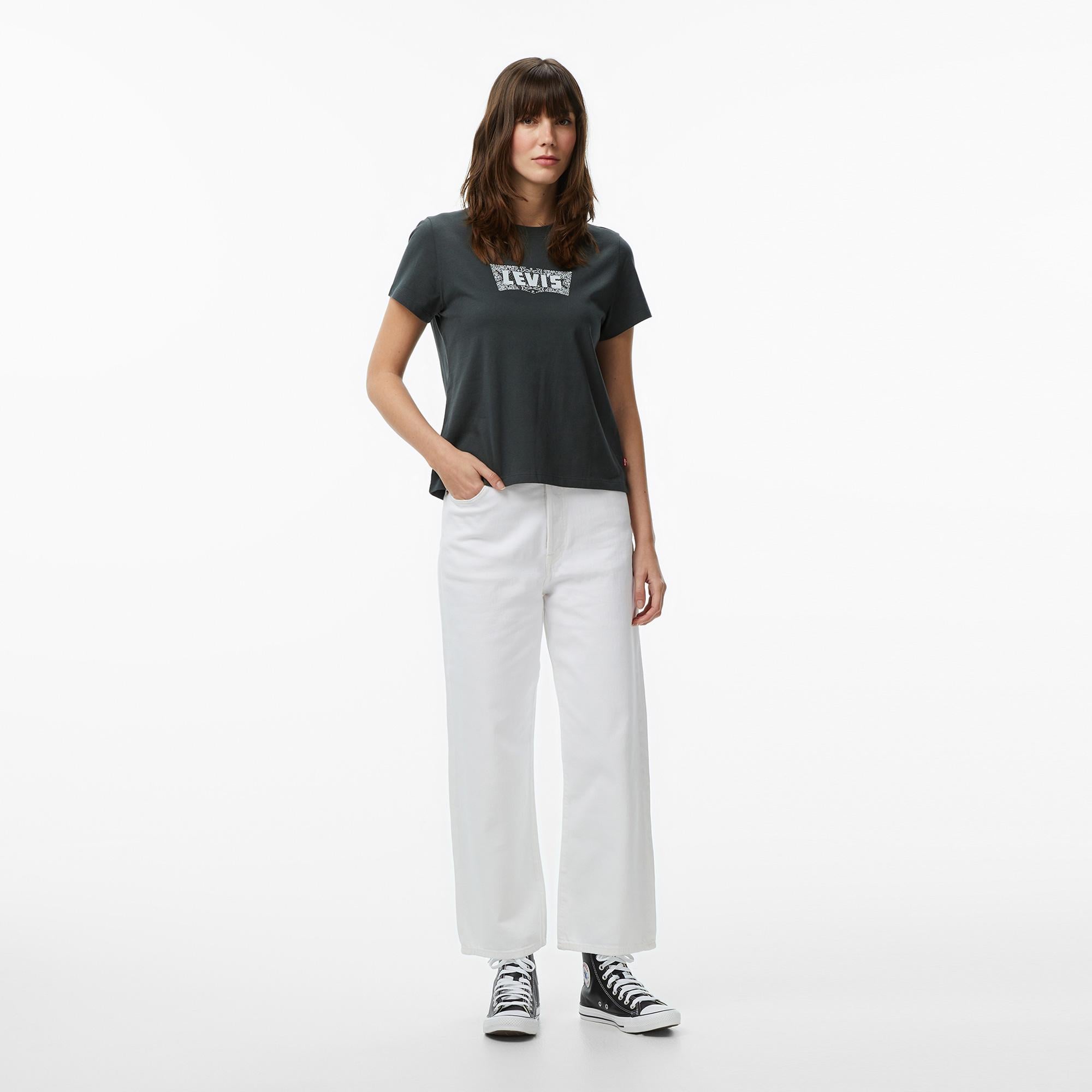Levi's Ribcage Straight Cloud Over Bej Kadın Jean