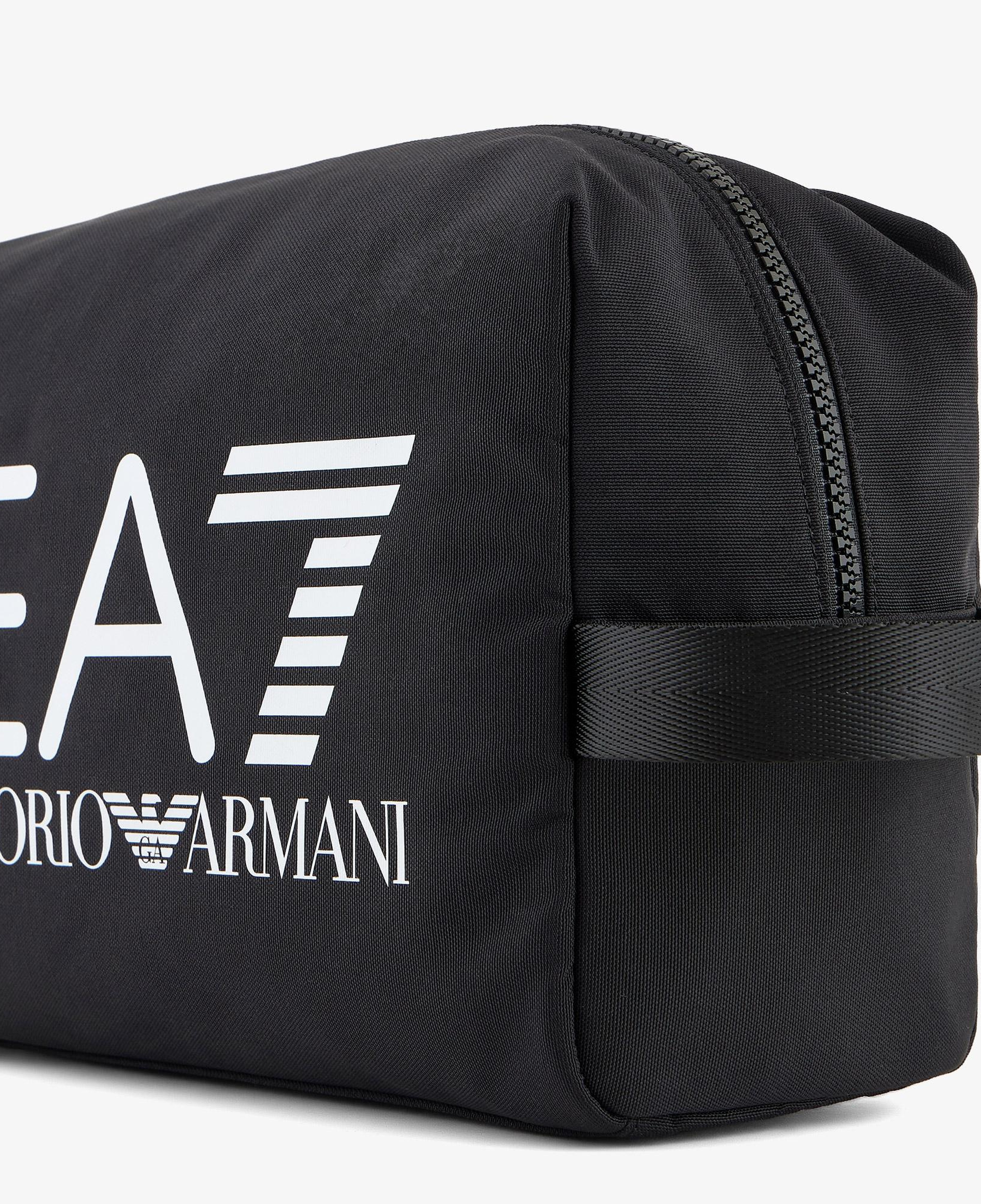 EA7 Unisex Siyah Makyaj Çantası