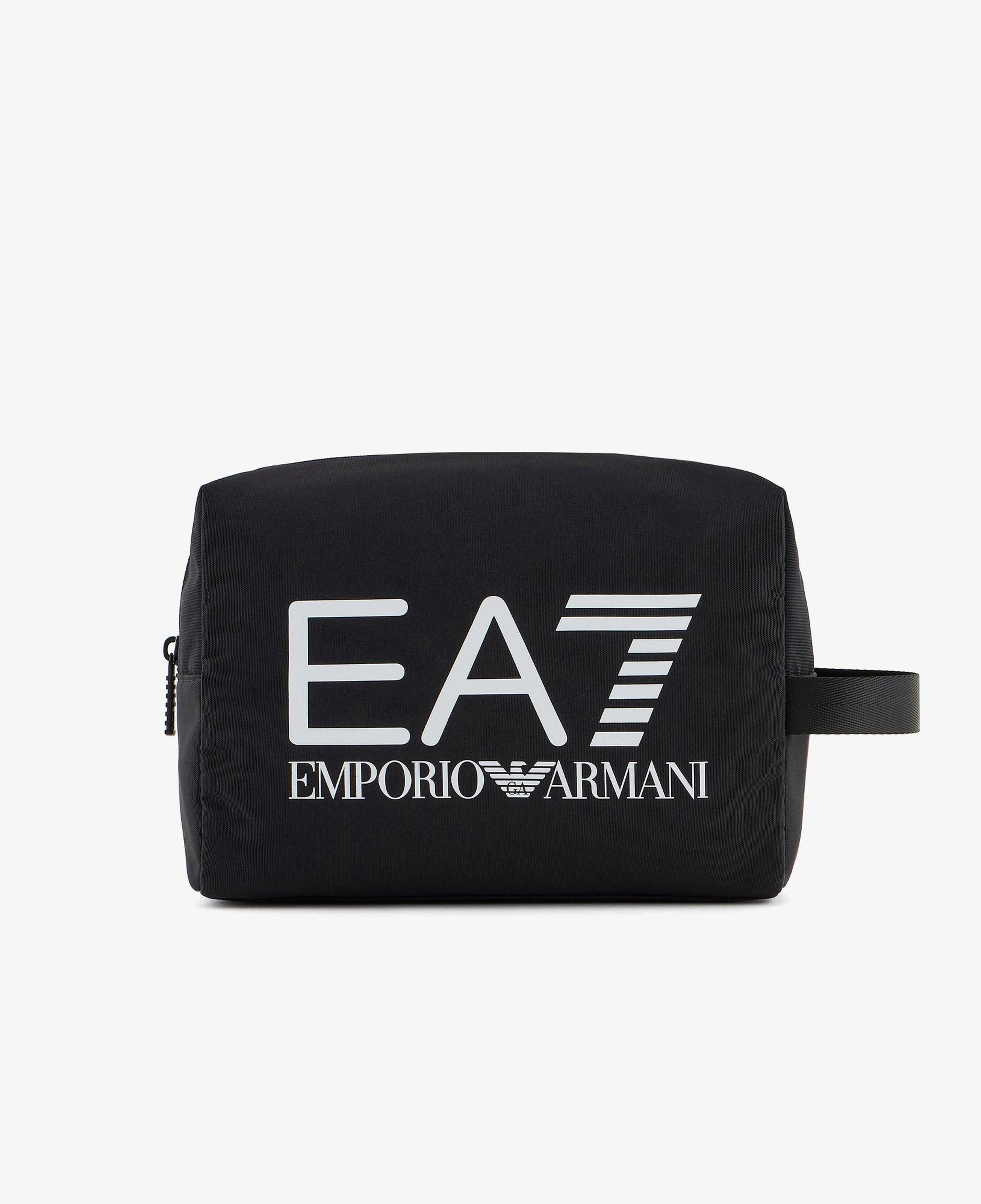 EA7 Unisex Siyah Makyaj Çantası