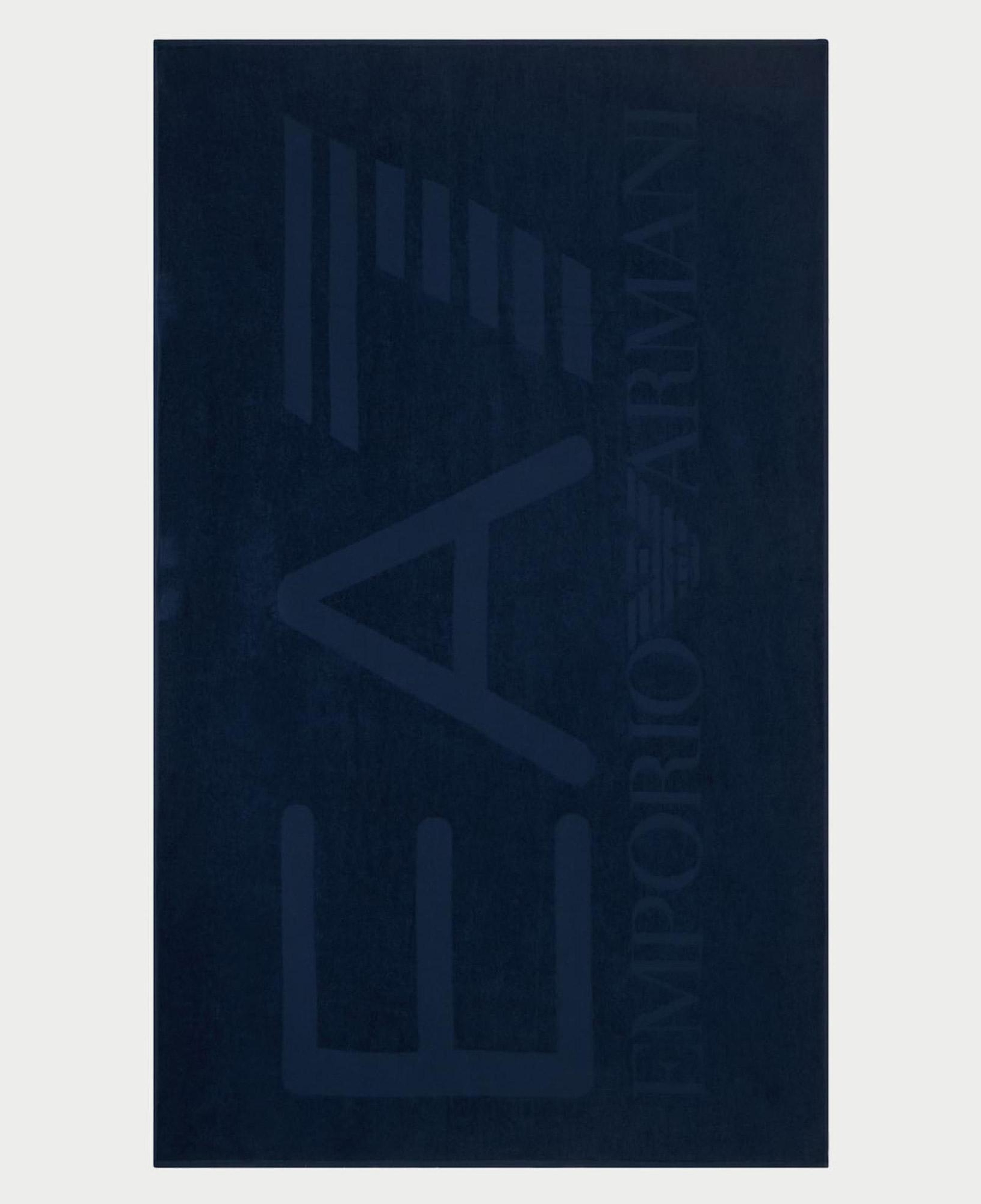 EA7 Unisex Mavi Plaj Havlusu