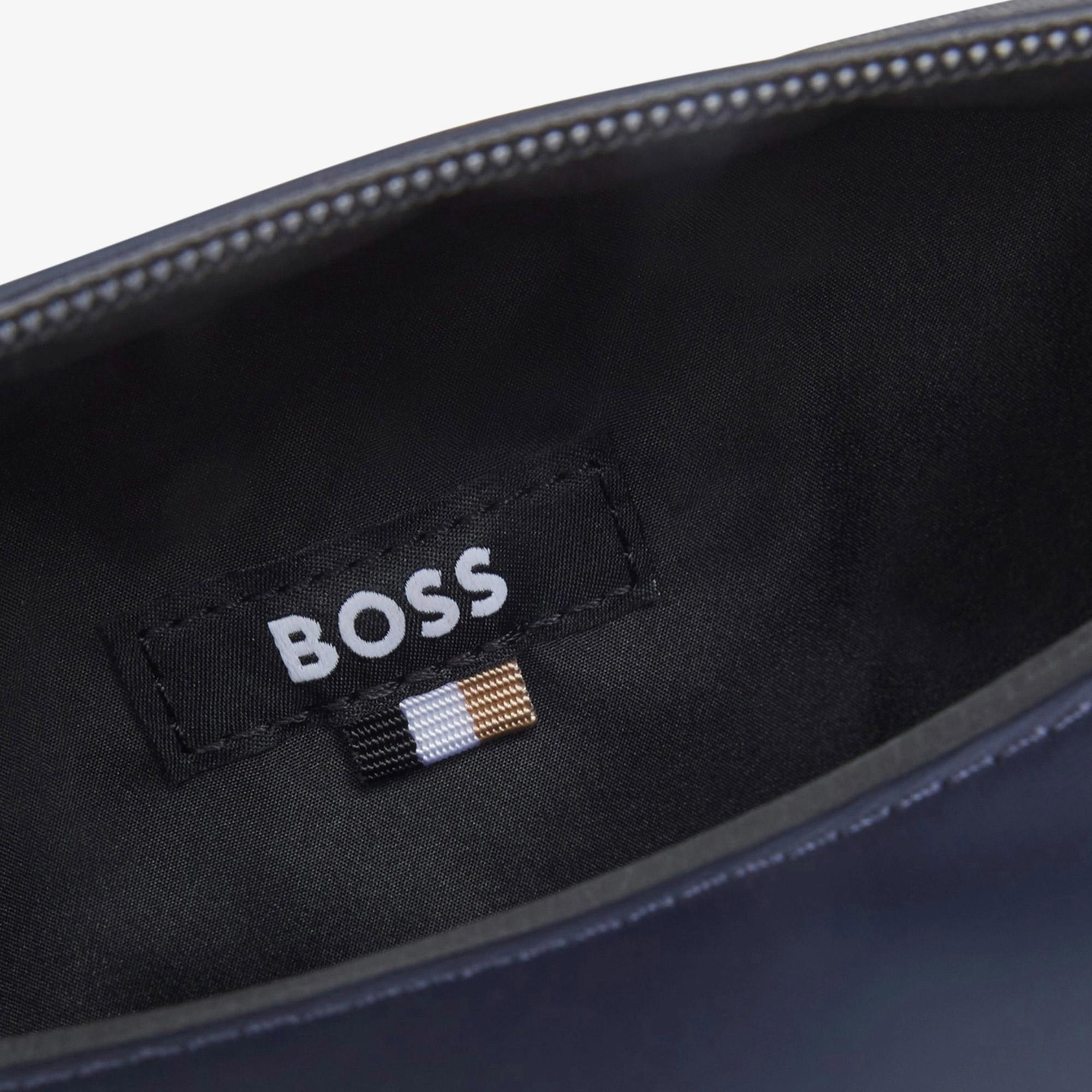 Boss Stenson Erkek Lacivert Makyaj Çantası