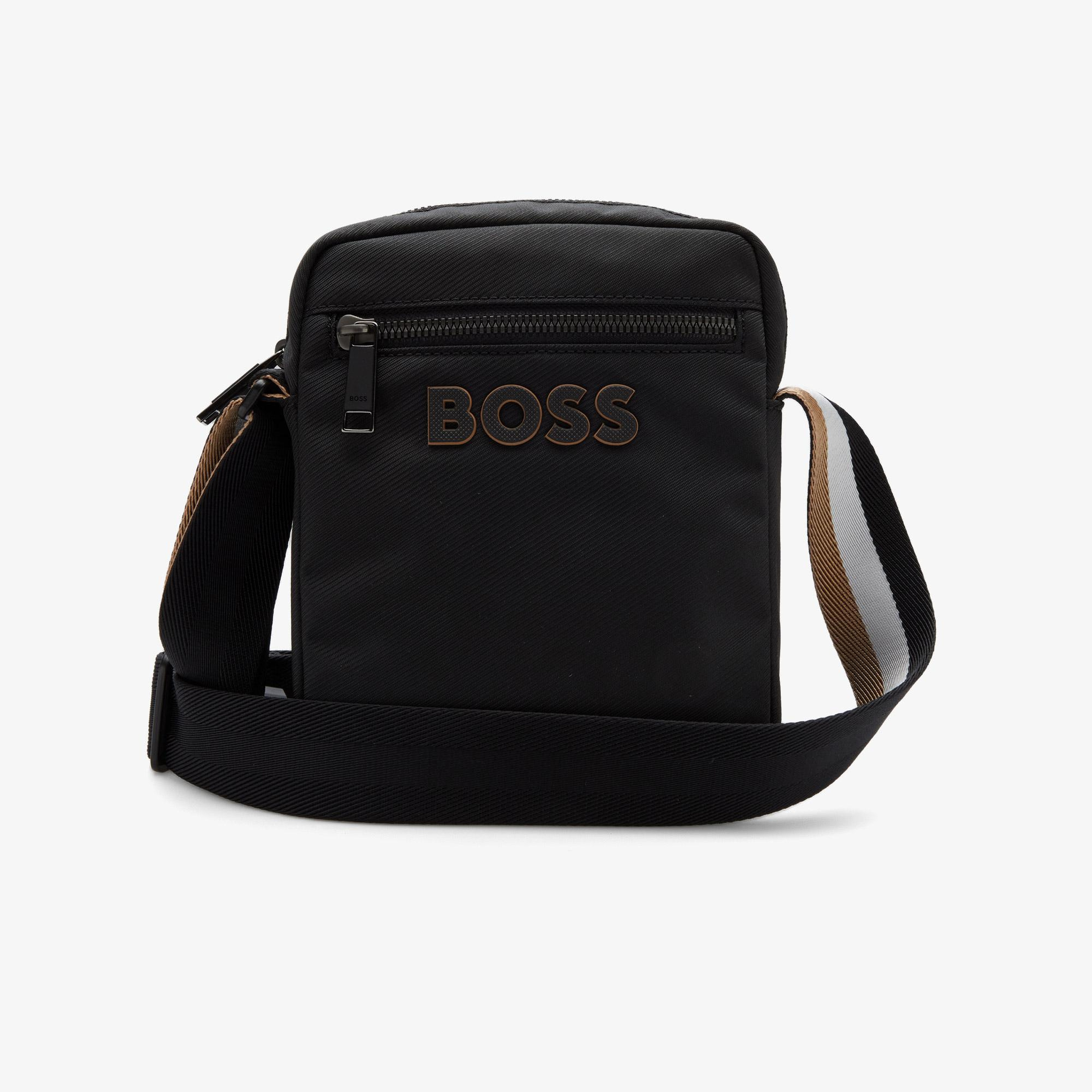 Boss Catch 3.0 Erkek Siyah Çapraz Çanta