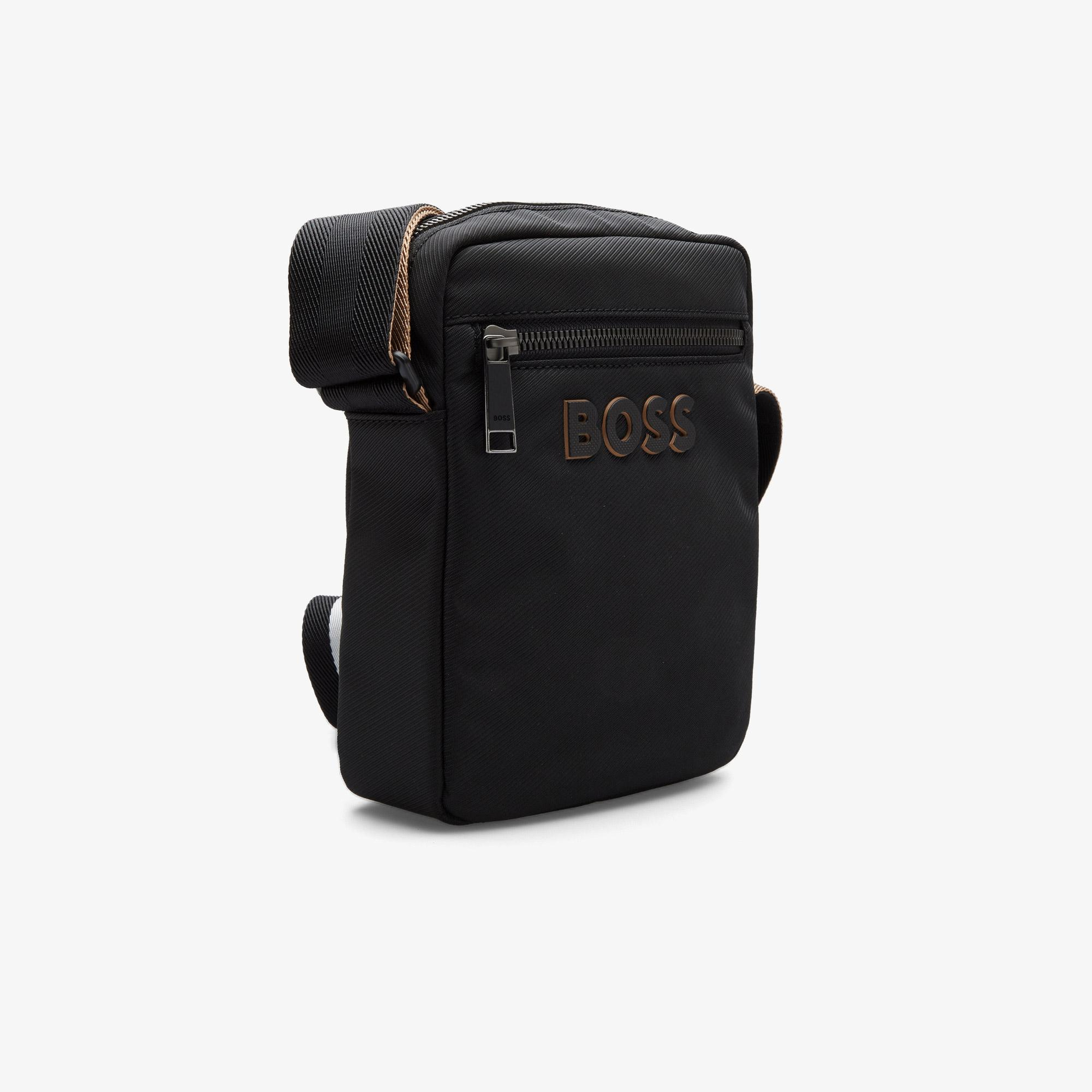Boss Catch 3.0 Erkek Siyah Çapraz Çanta