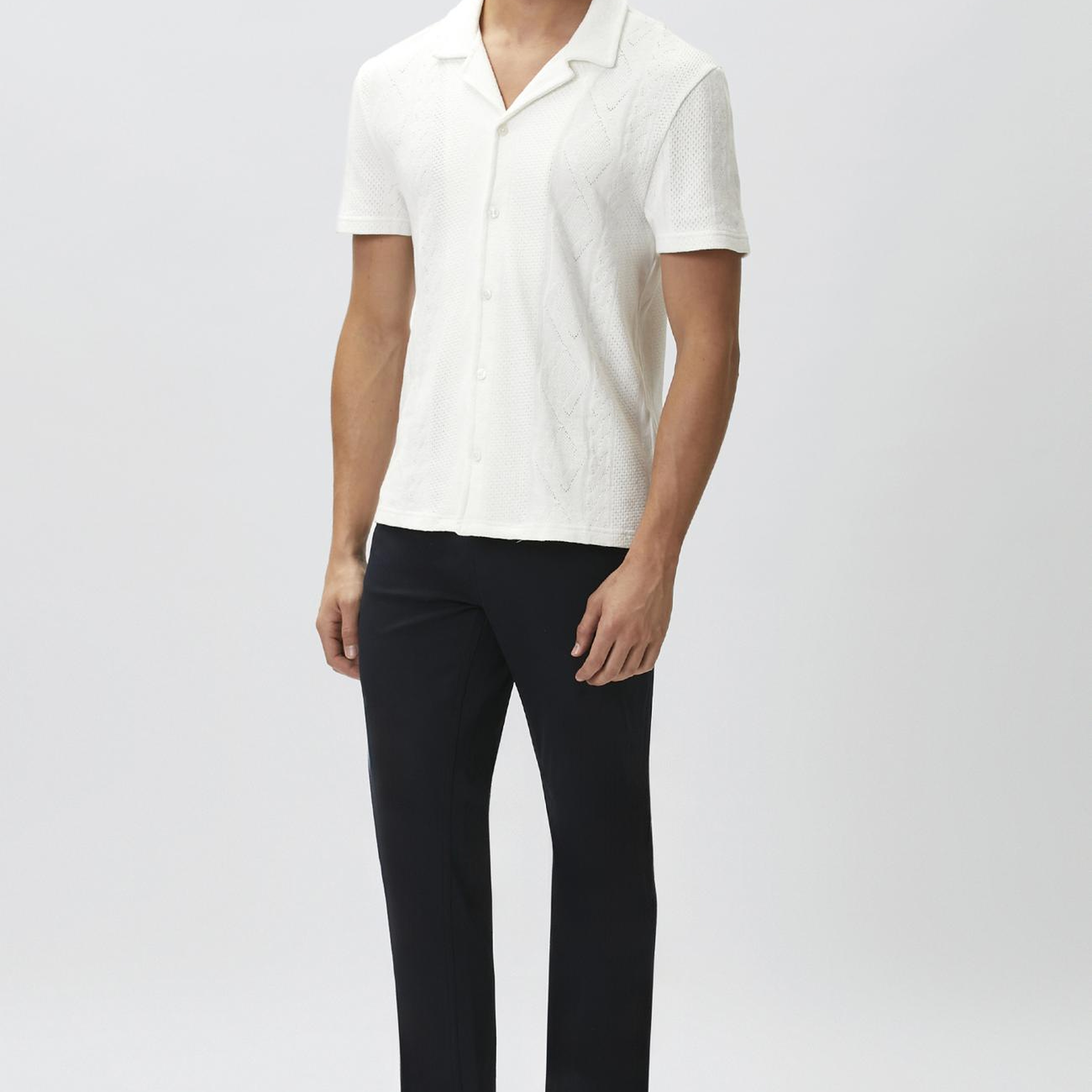Network Erkek Lacivert Casual Pantolon