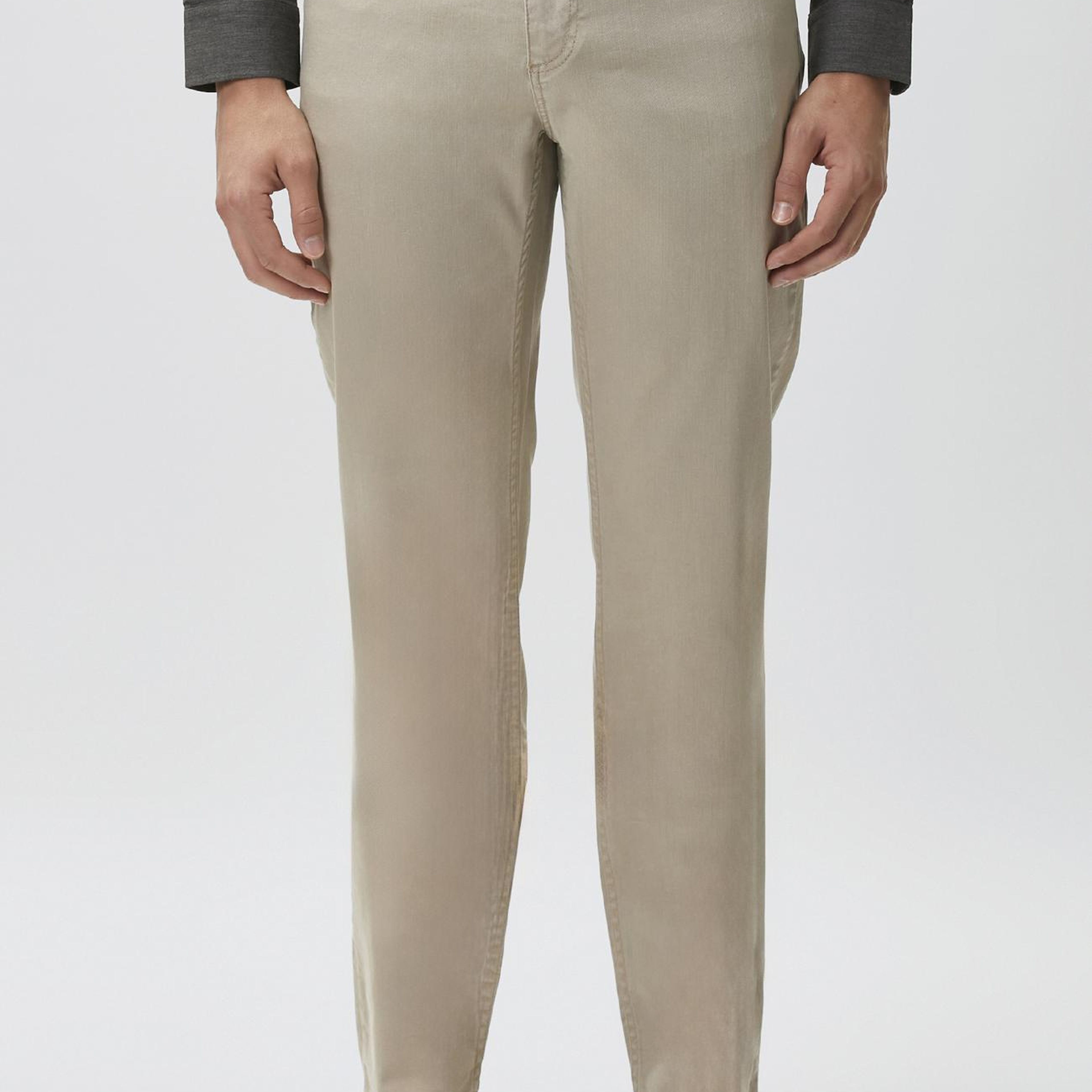 Network Erkek Vizon Slim Fit Denim Pantolon