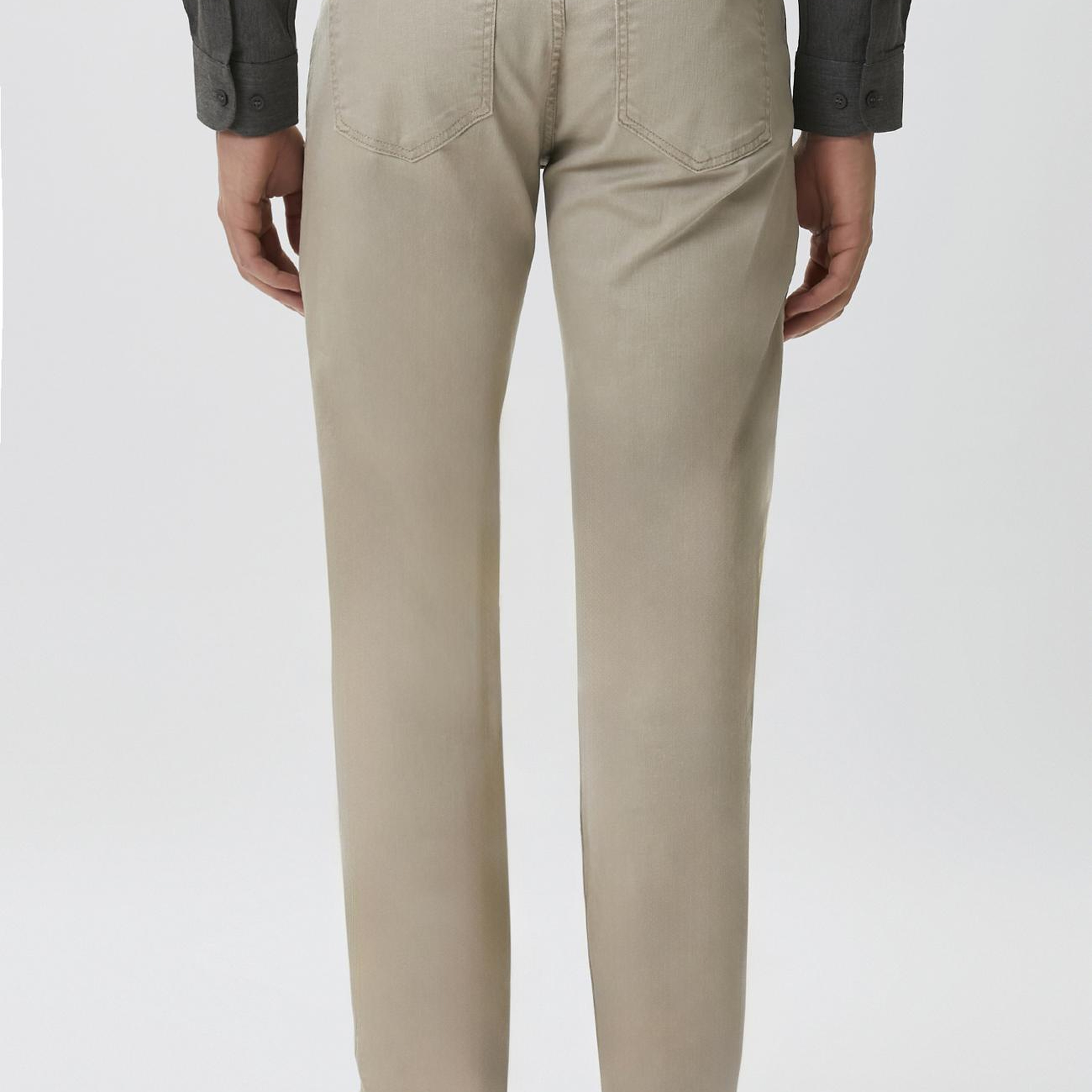 Network Erkek Vizon Slim Fit Denim Pantolon