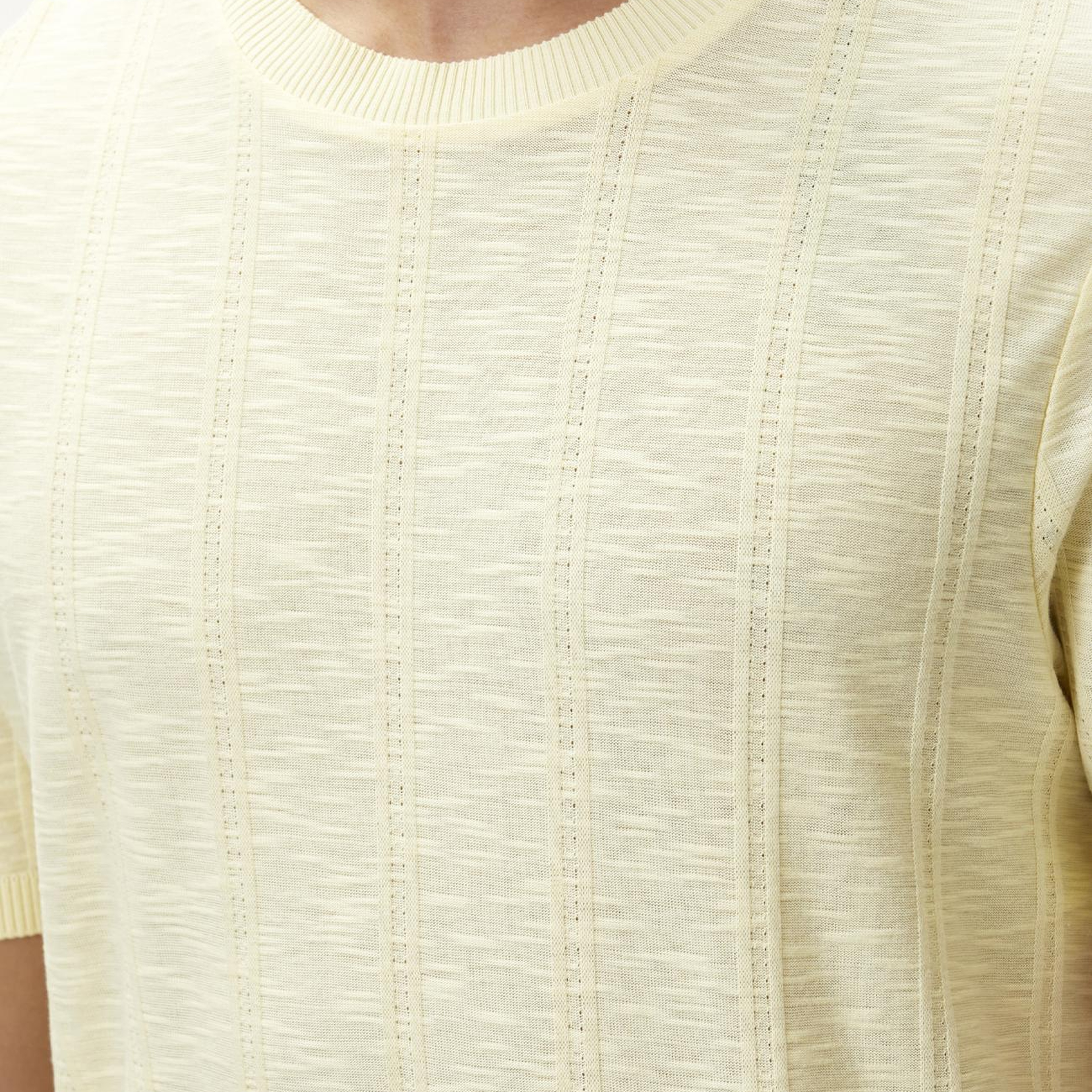 Network Erkek Sarı Desenli T-shirt