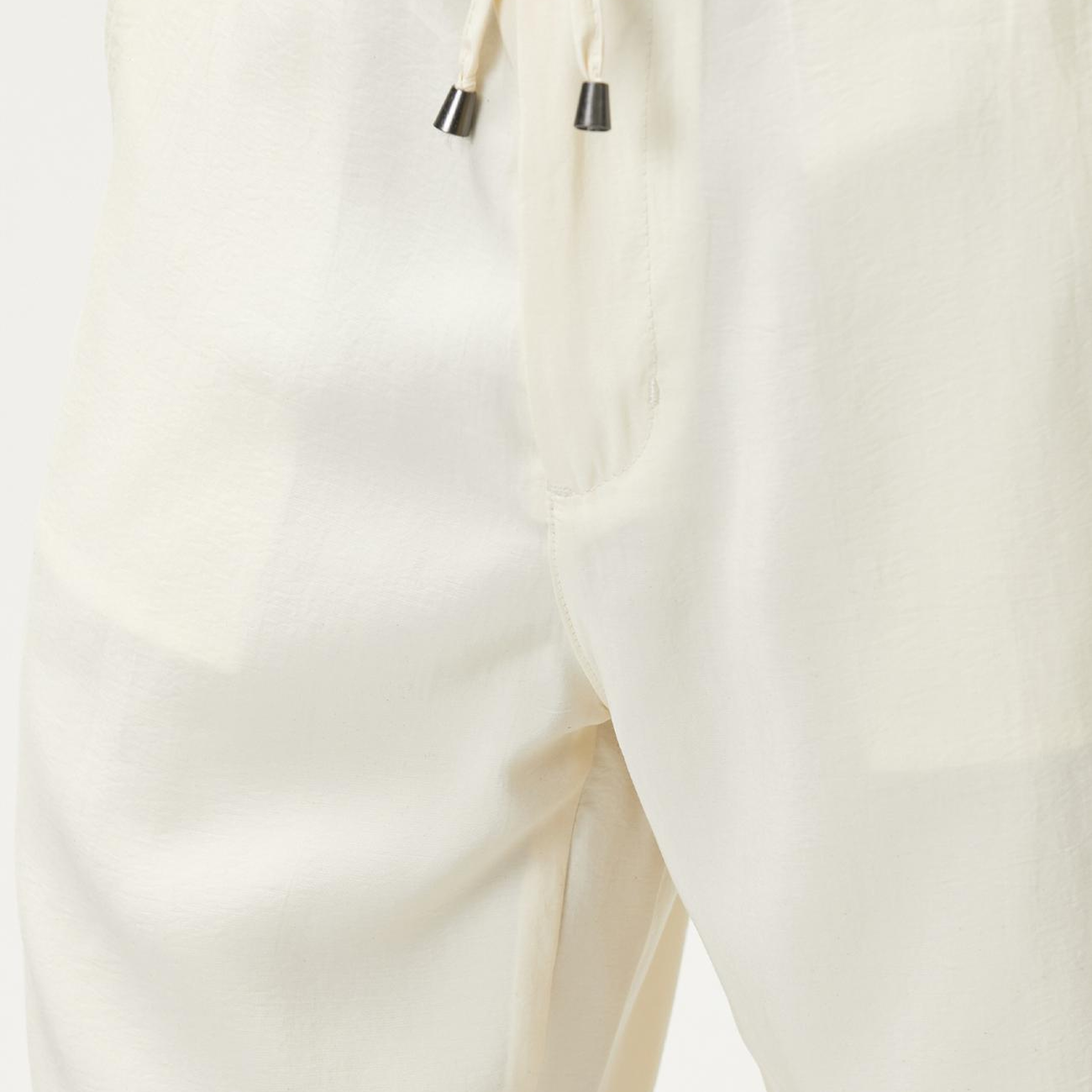 Network Erkek Bej Slim Fit Modal Şort