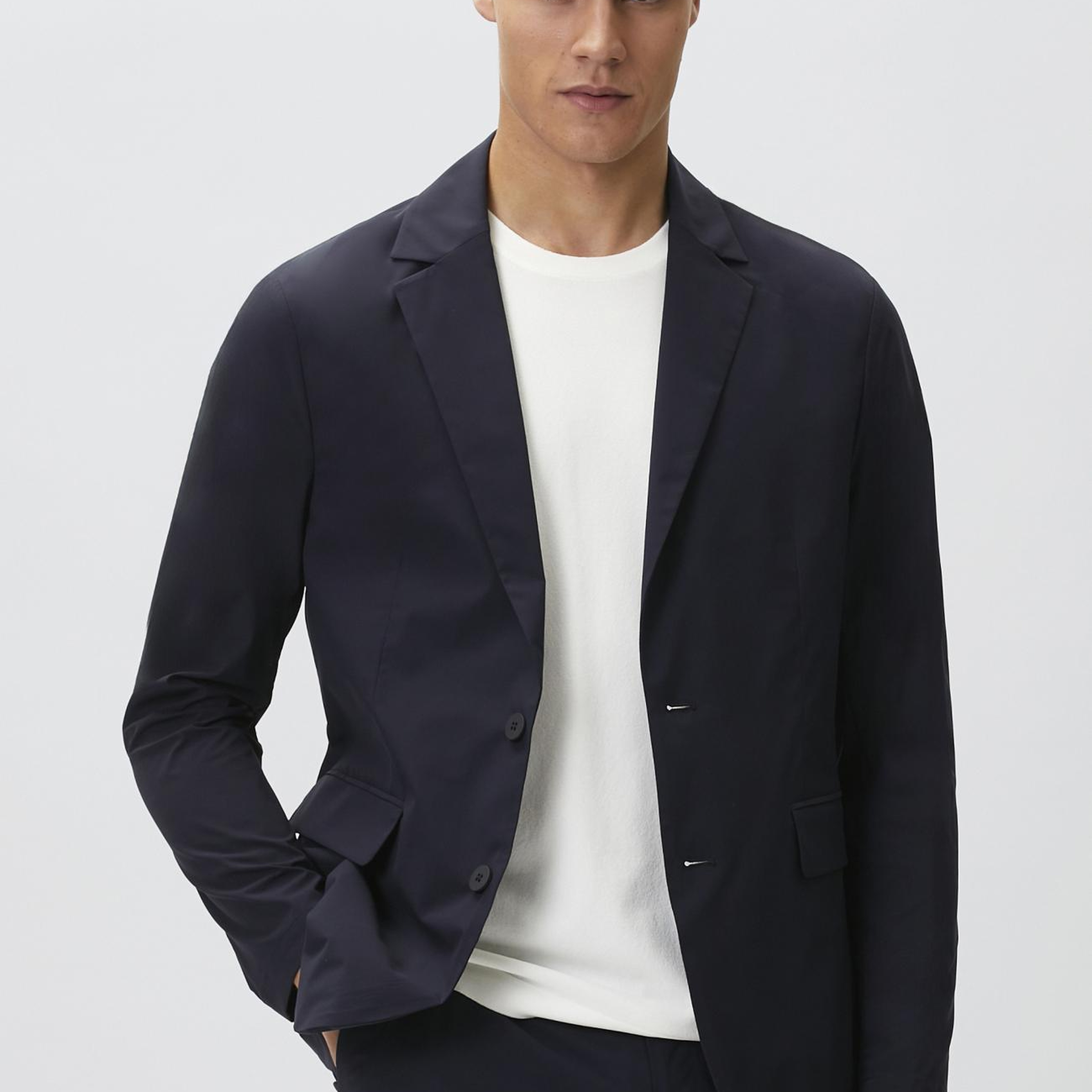 Network Erkek Lacivert Traveller Blazer Ceket