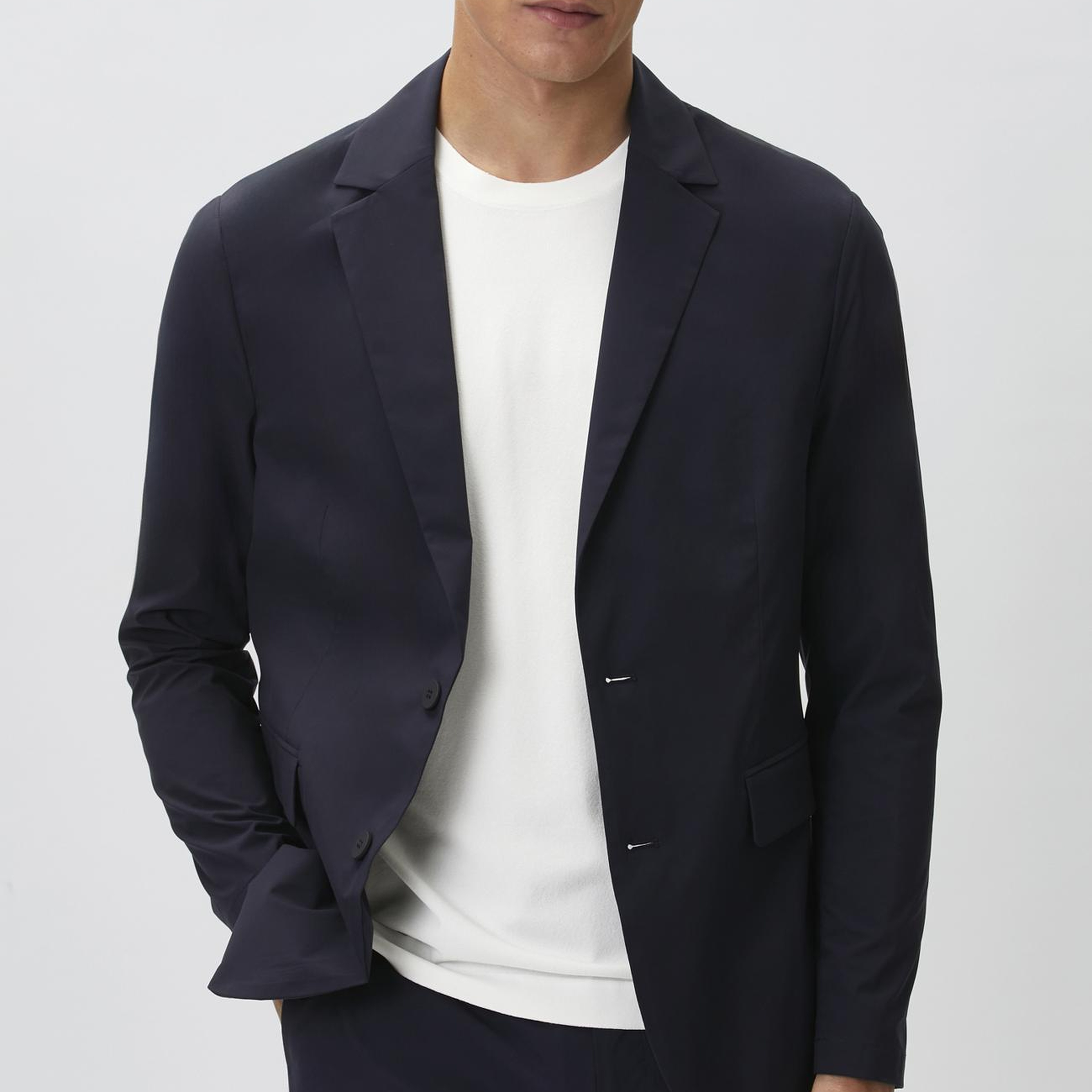 Network Erkek Lacivert Traveller Blazer Ceket