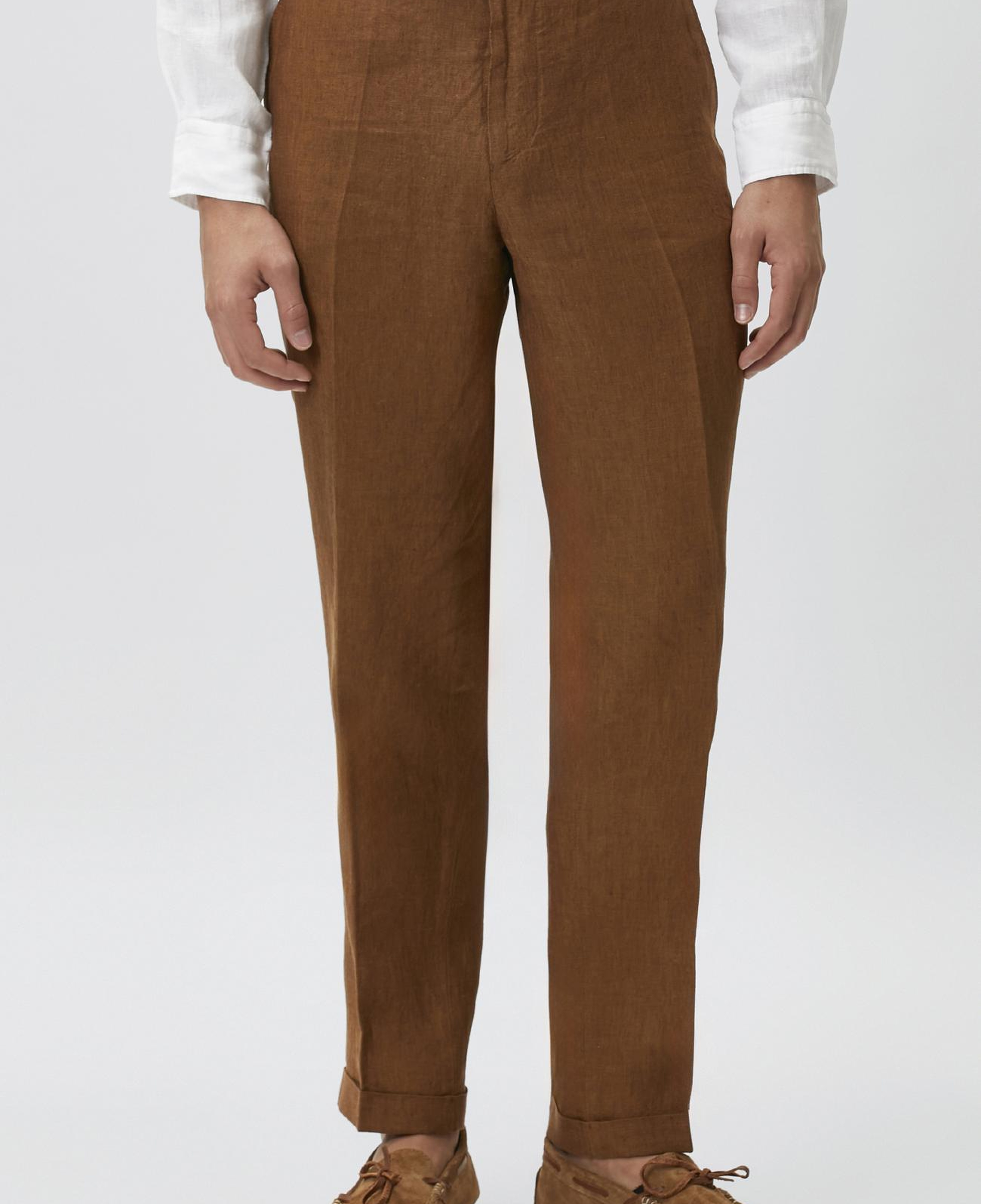 Network Erkek Tütün Keten Jogger Pantolon