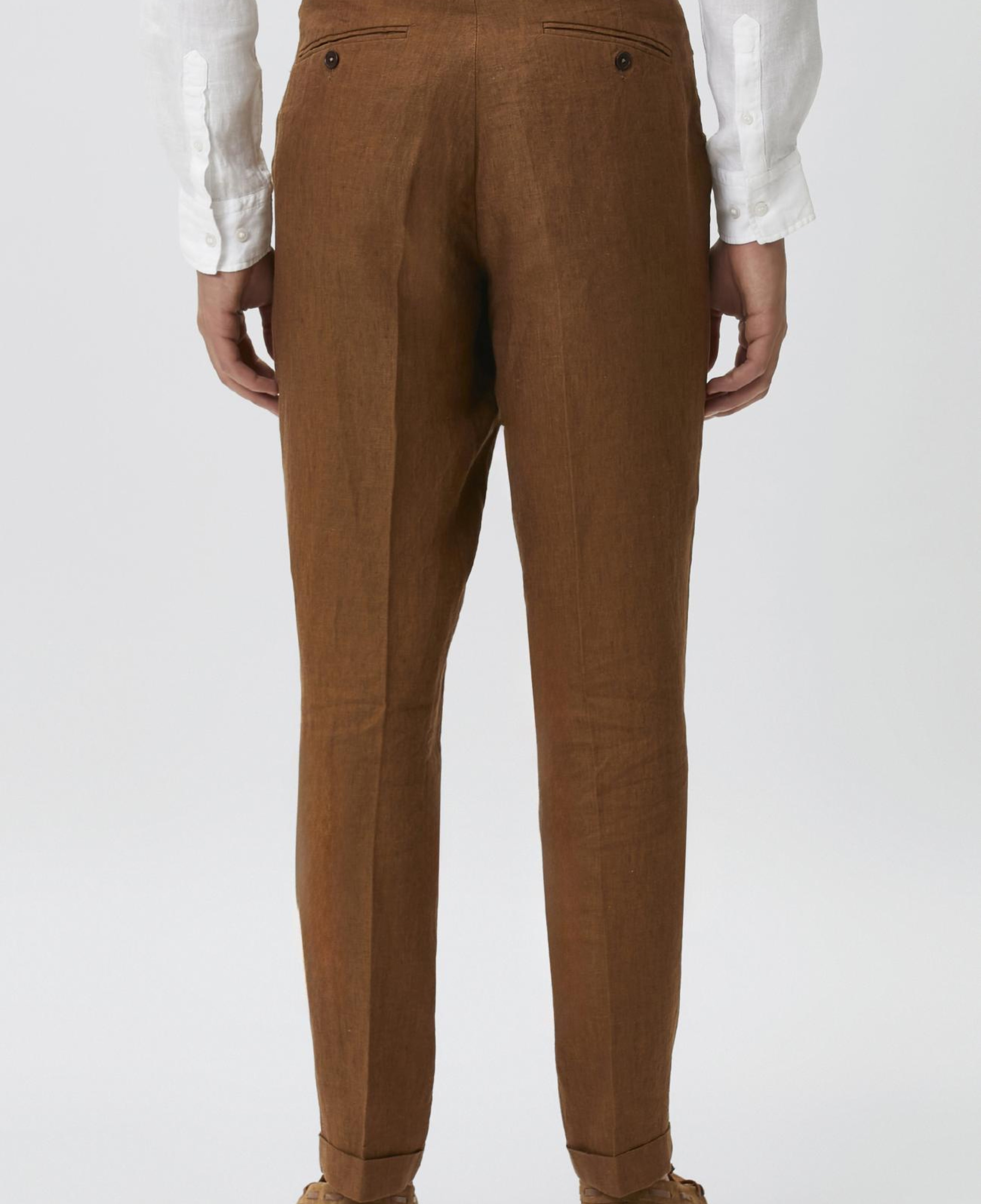 Network Erkek Tütün Keten Jogger Pantolon