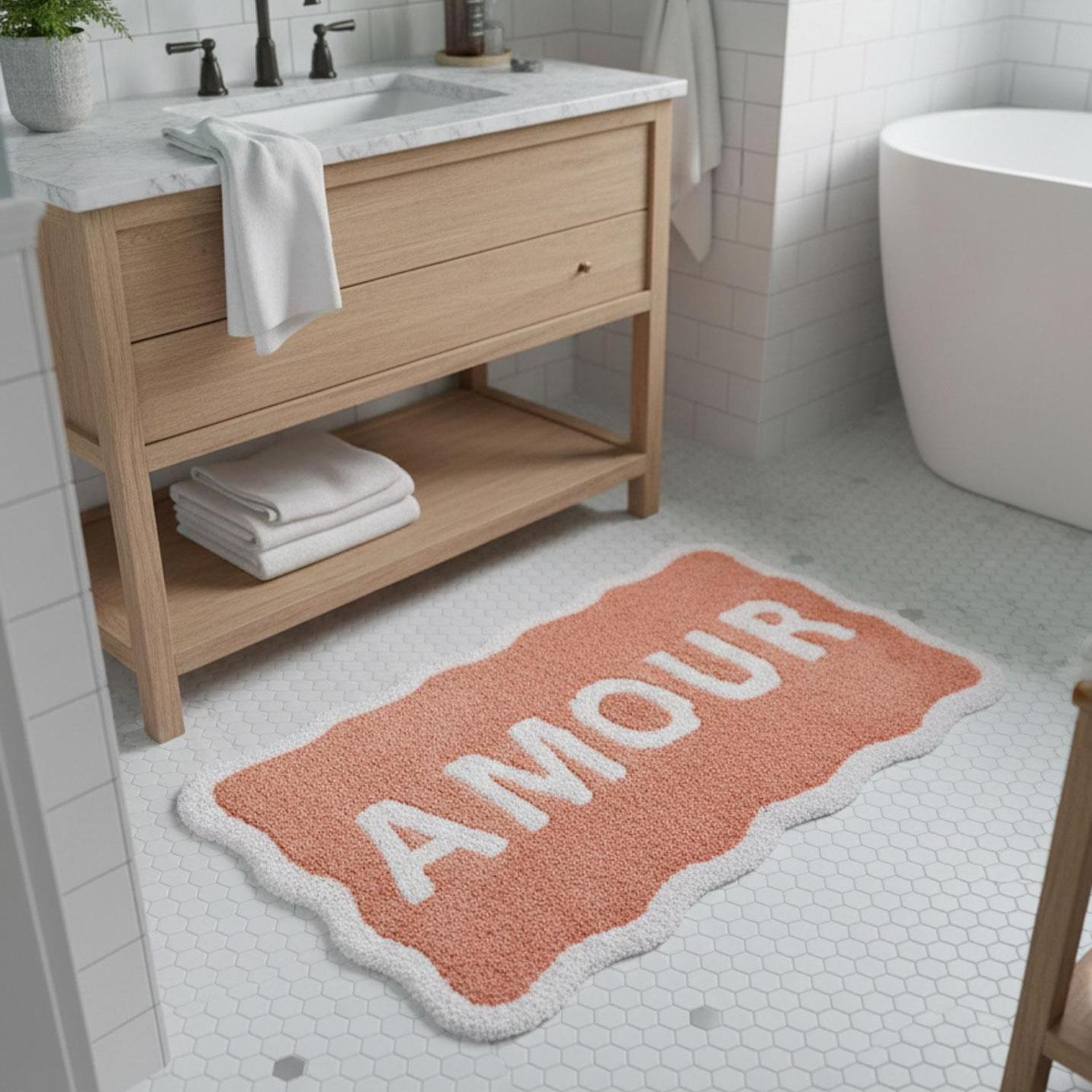 Amour Banyo Paspası 60x100 cm