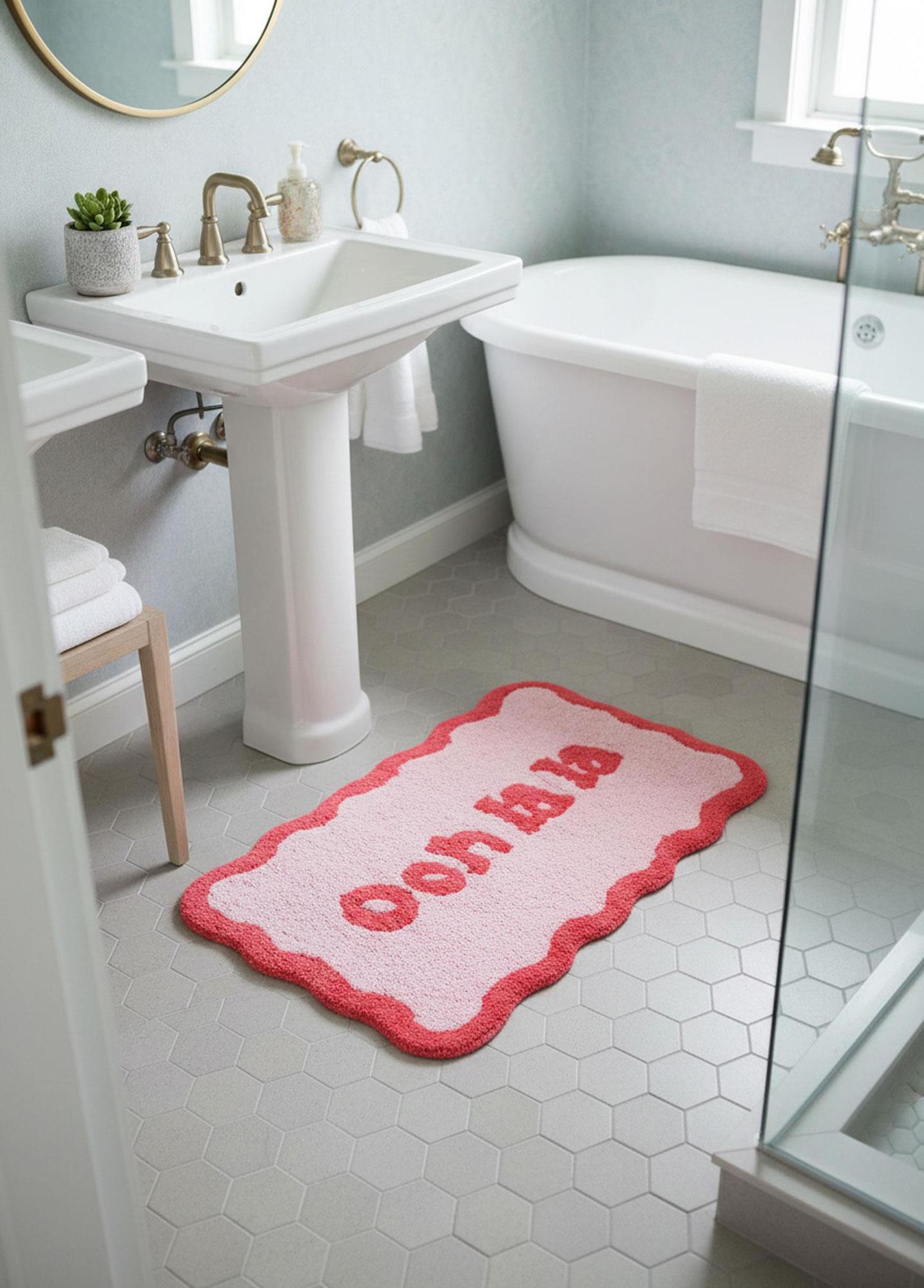 Ooh La La Banyo Paspası 60x100 cm