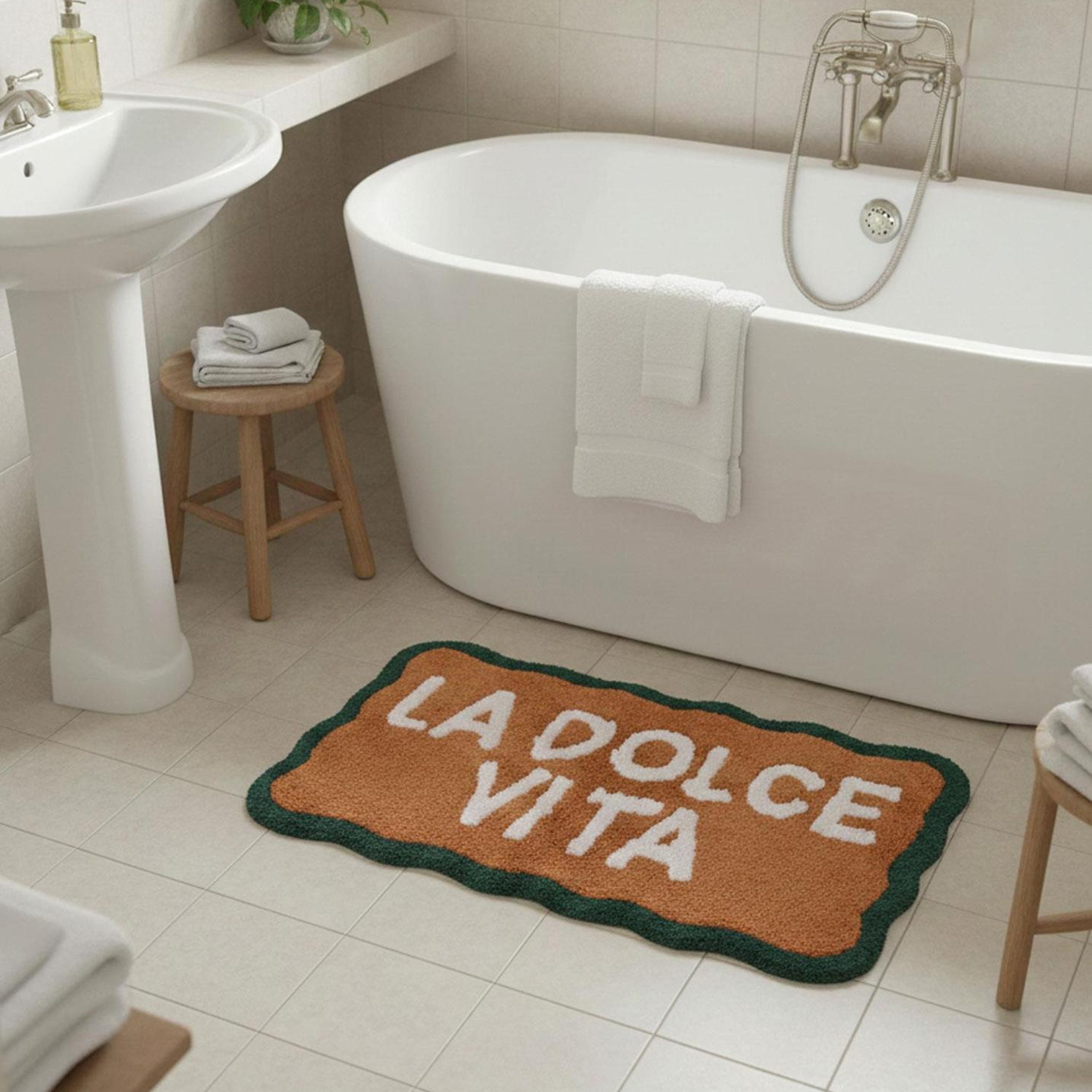 La Dolce Vita Banyo Paspası 60x100 cm