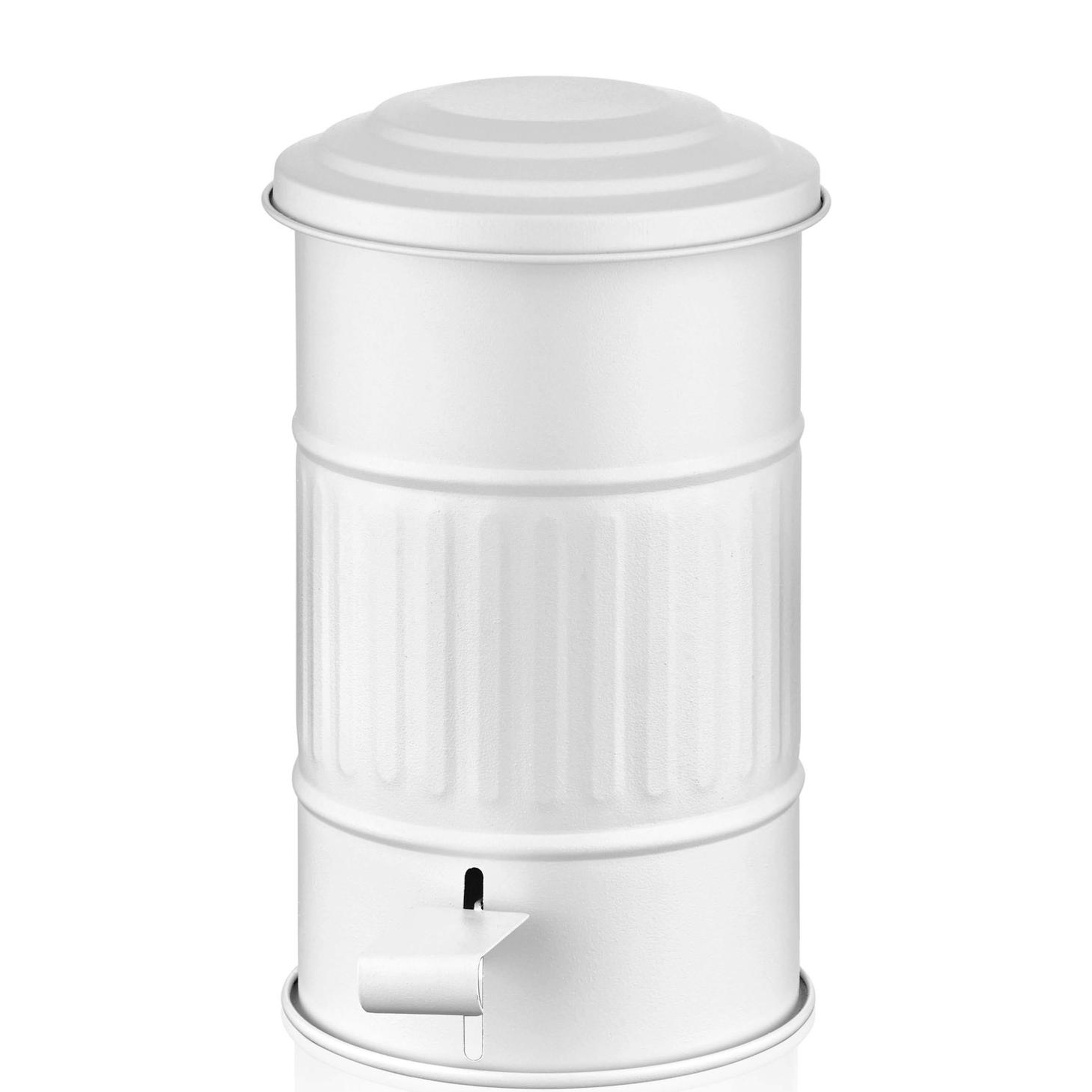 Çöp Kovası Banyo Beyaz 5 Lt