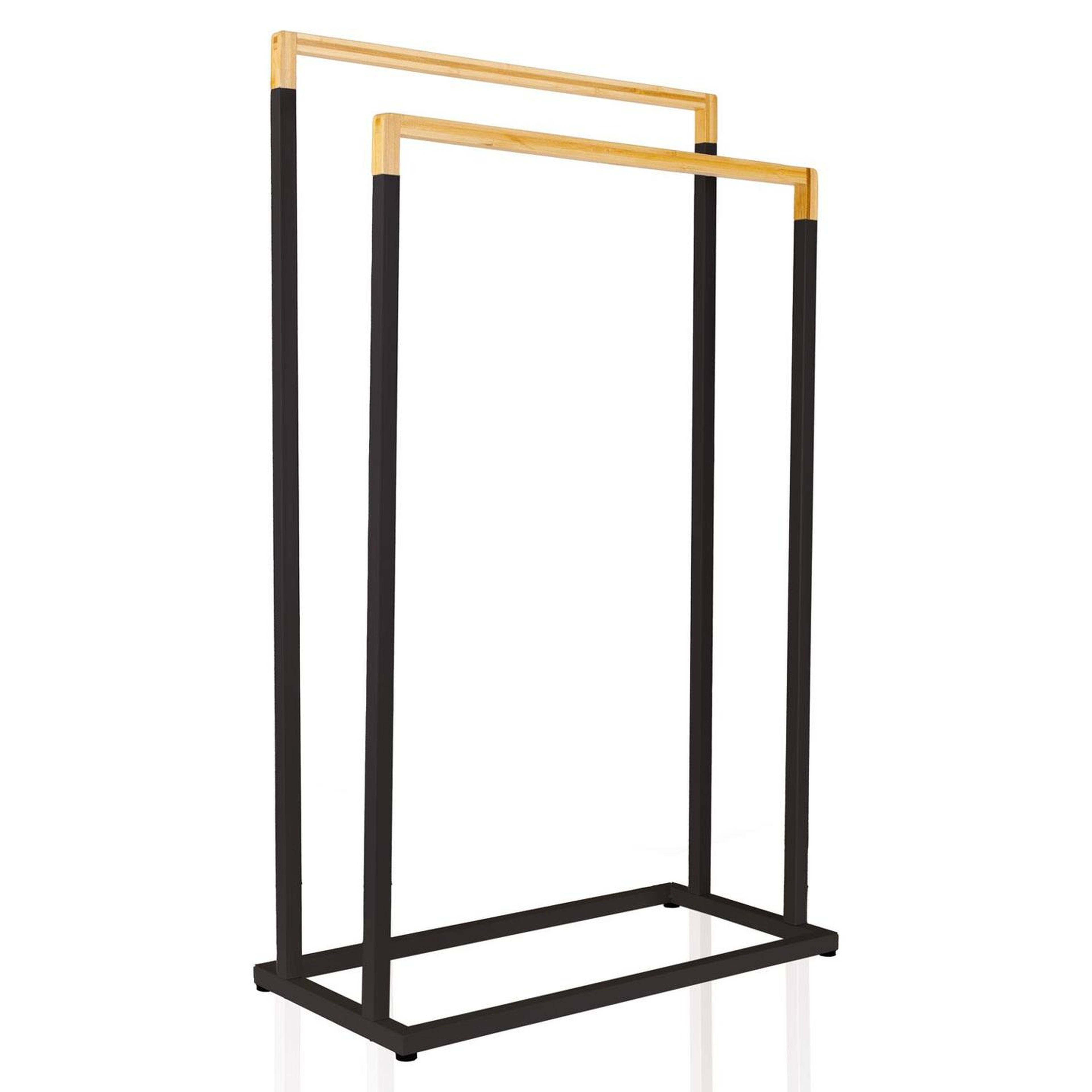 Metal Havlu Askılığı Siyah GLV0762