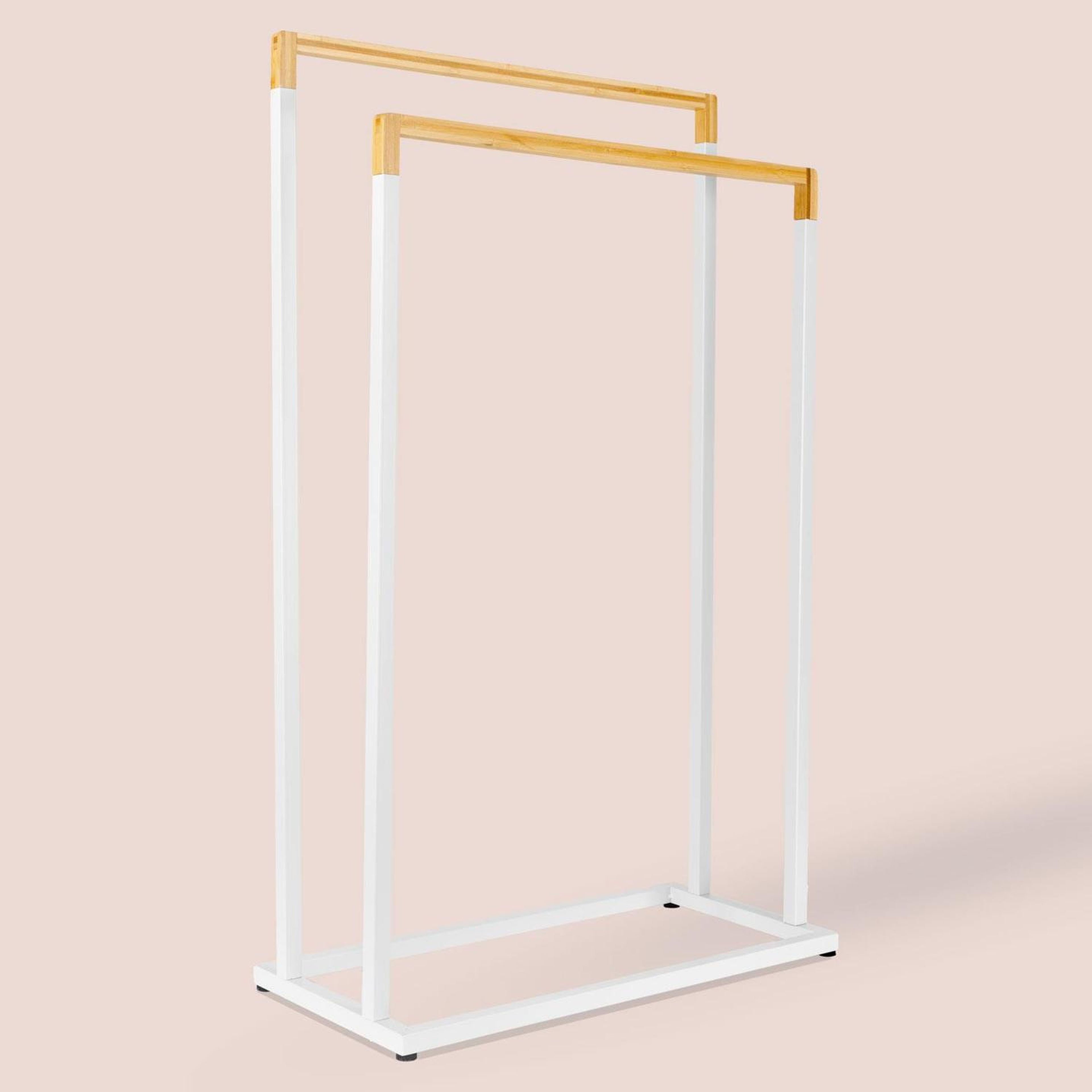 Metal Havlu Askılığı Beyaz GLV0763
