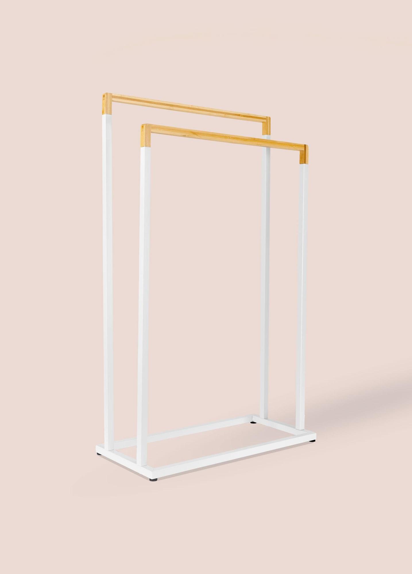 Metal Havlu Askılığı Beyaz GLV0763