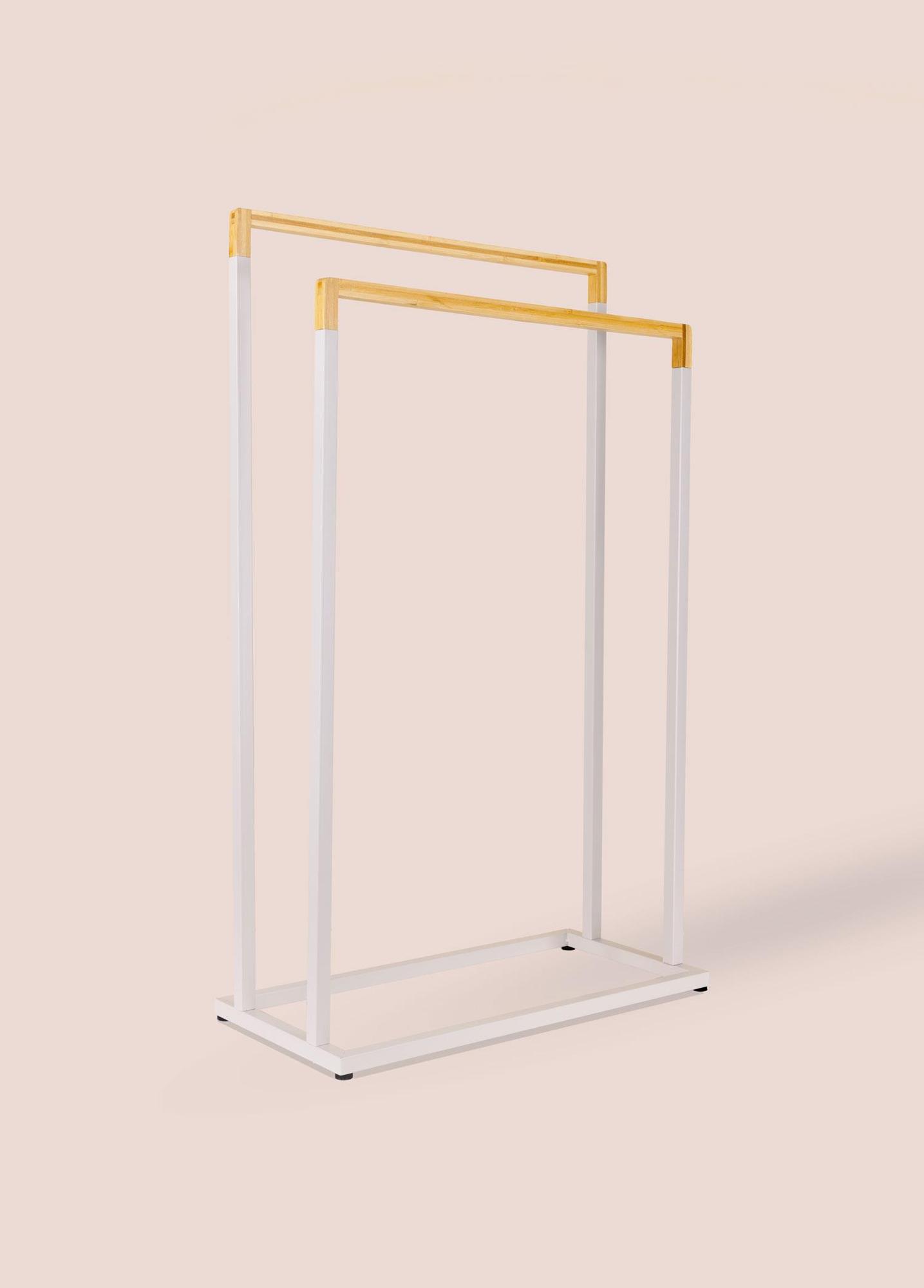 Metal Havlu Askılığı Gri GLV0764