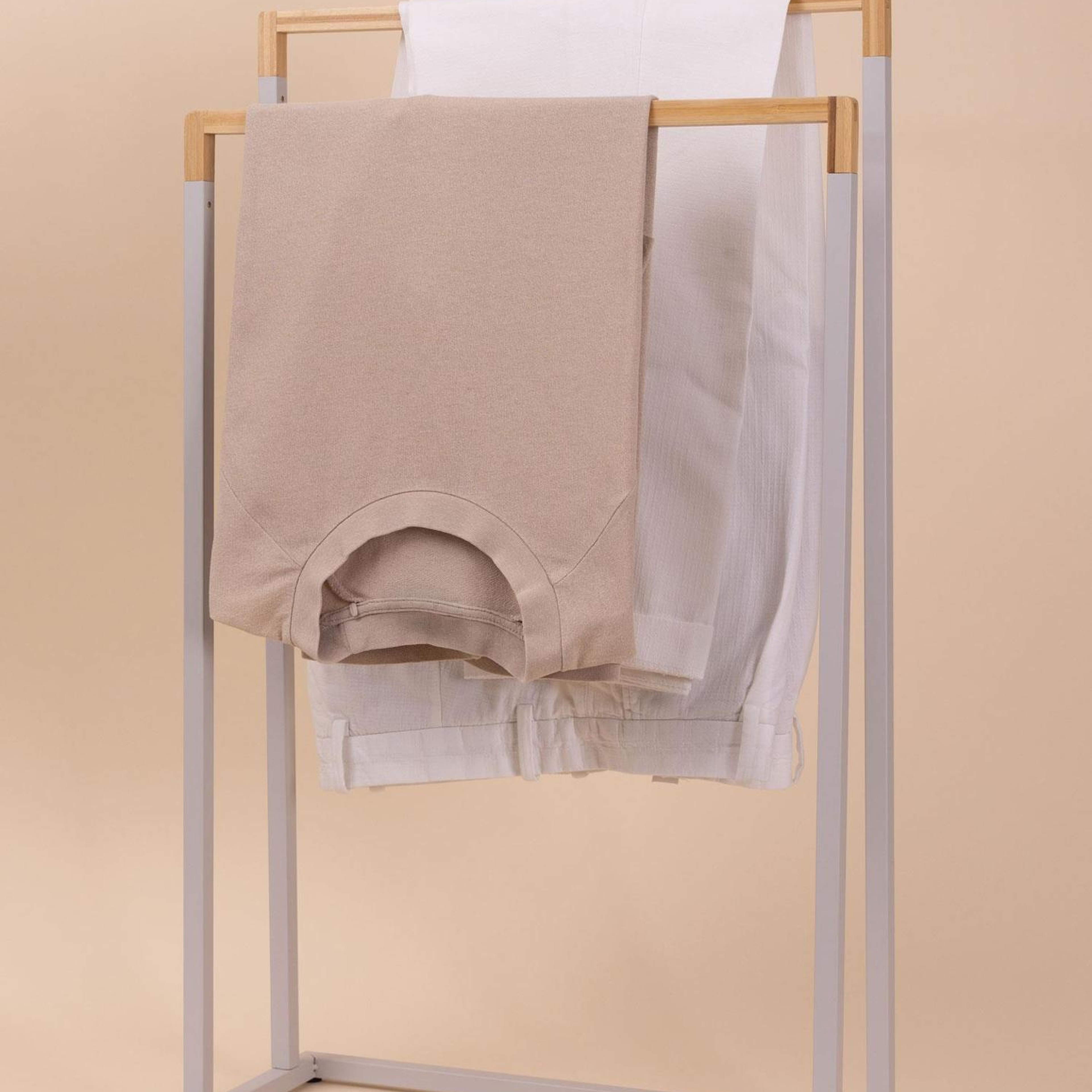 Metal Havlu Askılığı Gri GLV0764