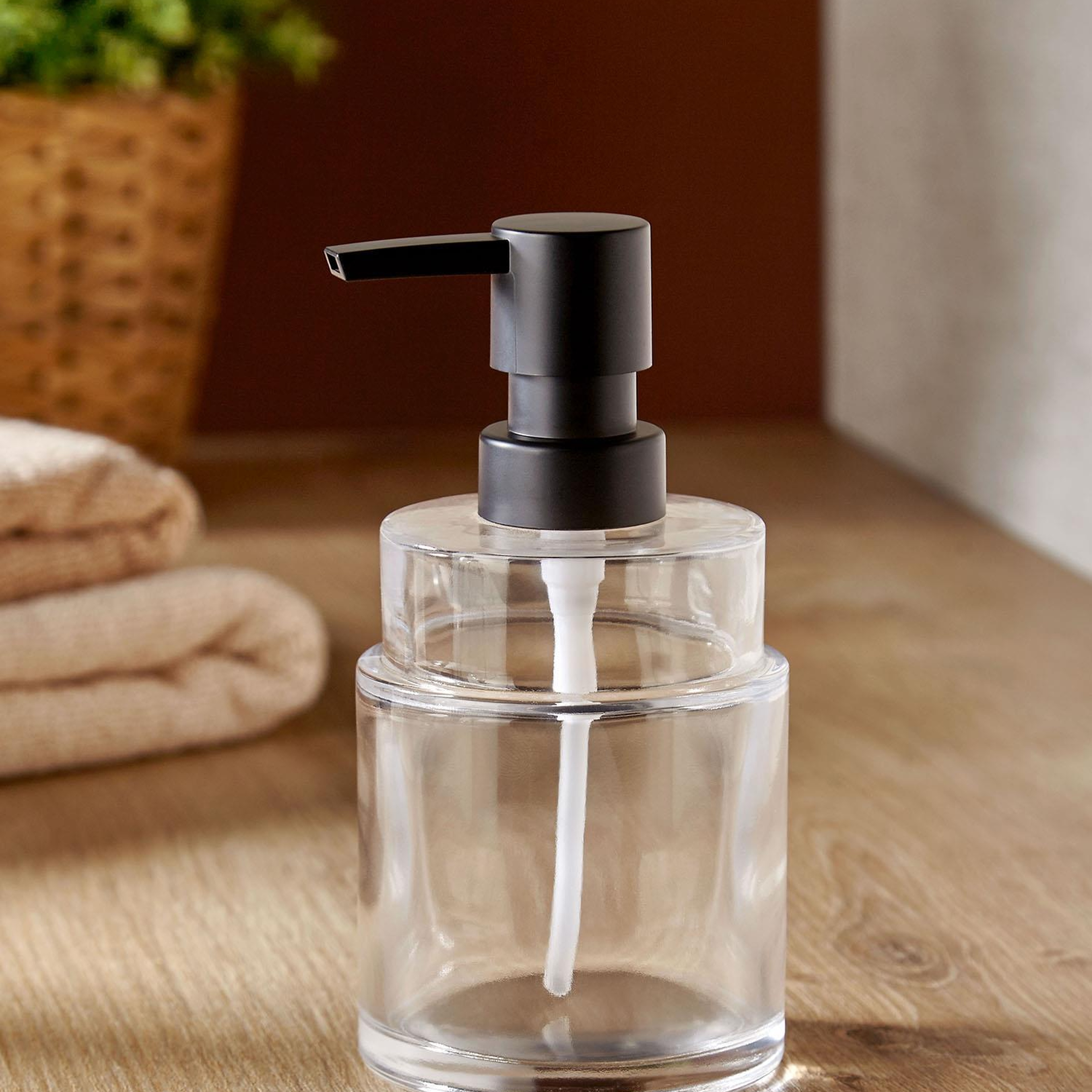 Jabonera Sıvı Sabunluk Şeffaf 330 ml