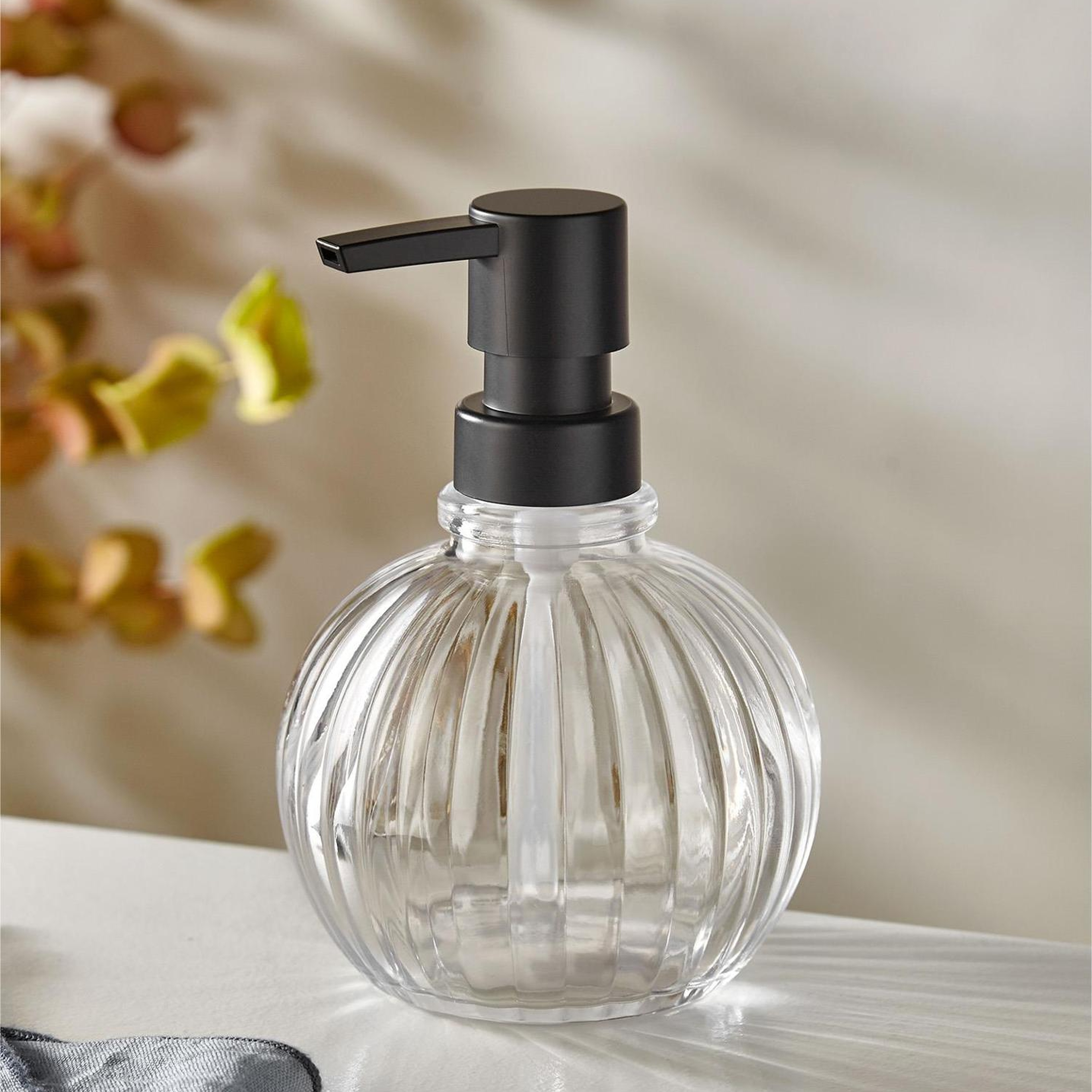 Bubble Sıvı Sabunluk Şeffaf 350 ml