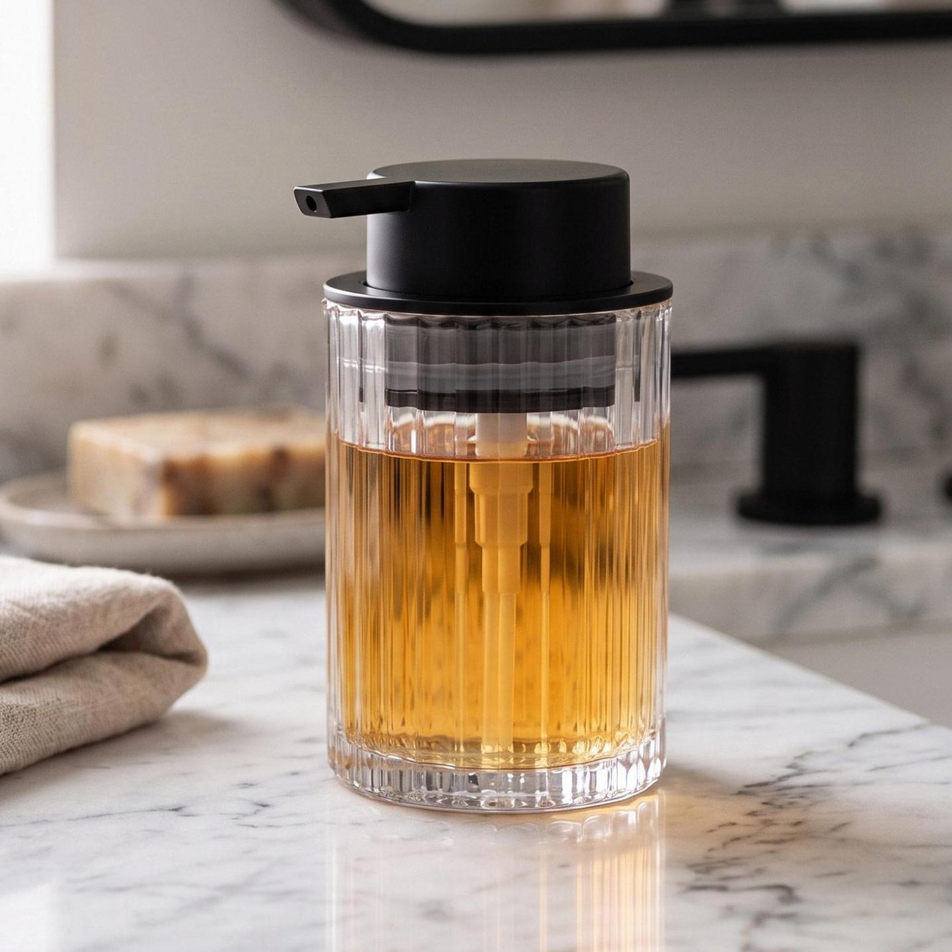 Vinka Sıvı Sabunluk Şeffaf 300 ml