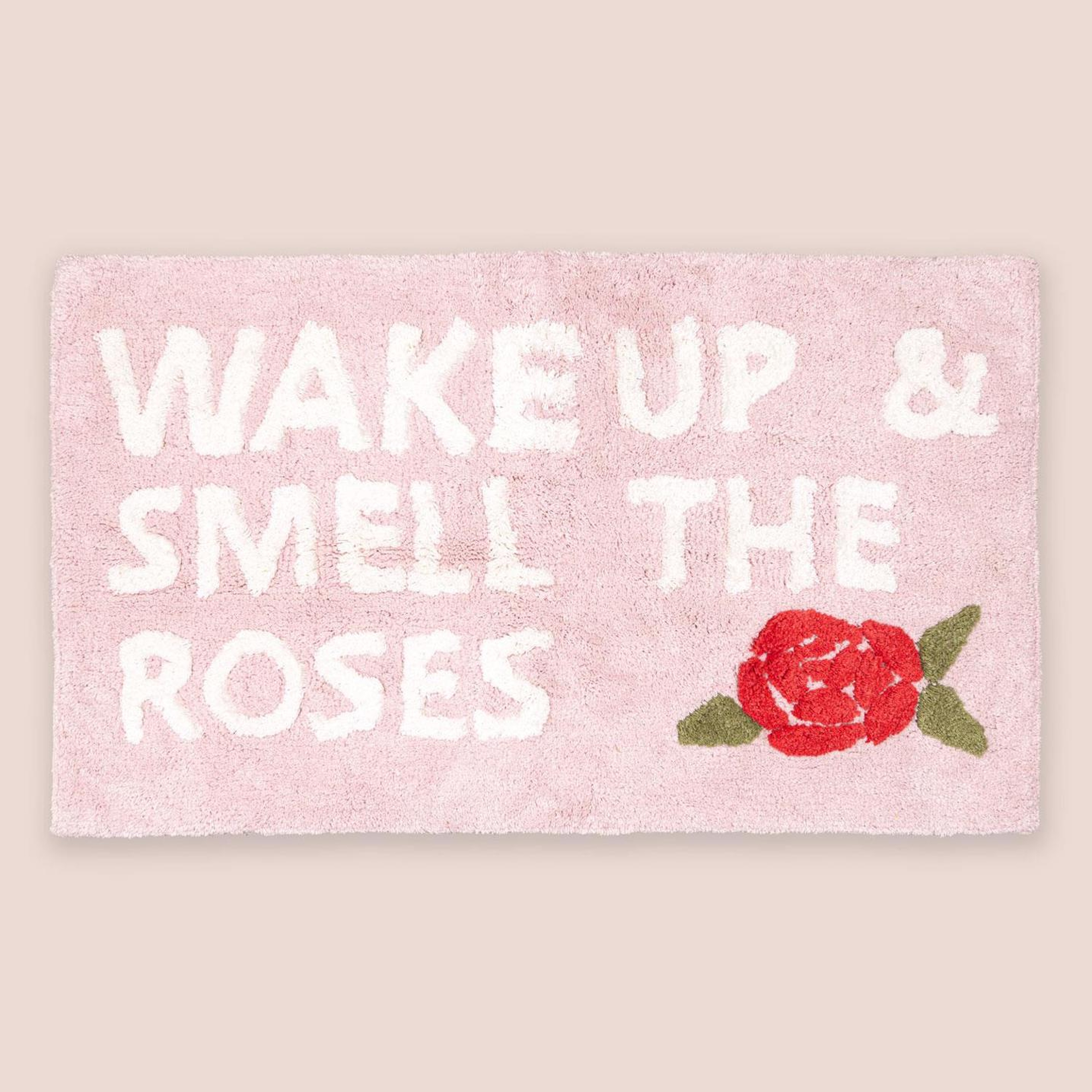 Wake Up And Smell The Roses Banyo Paspası 60x100cm