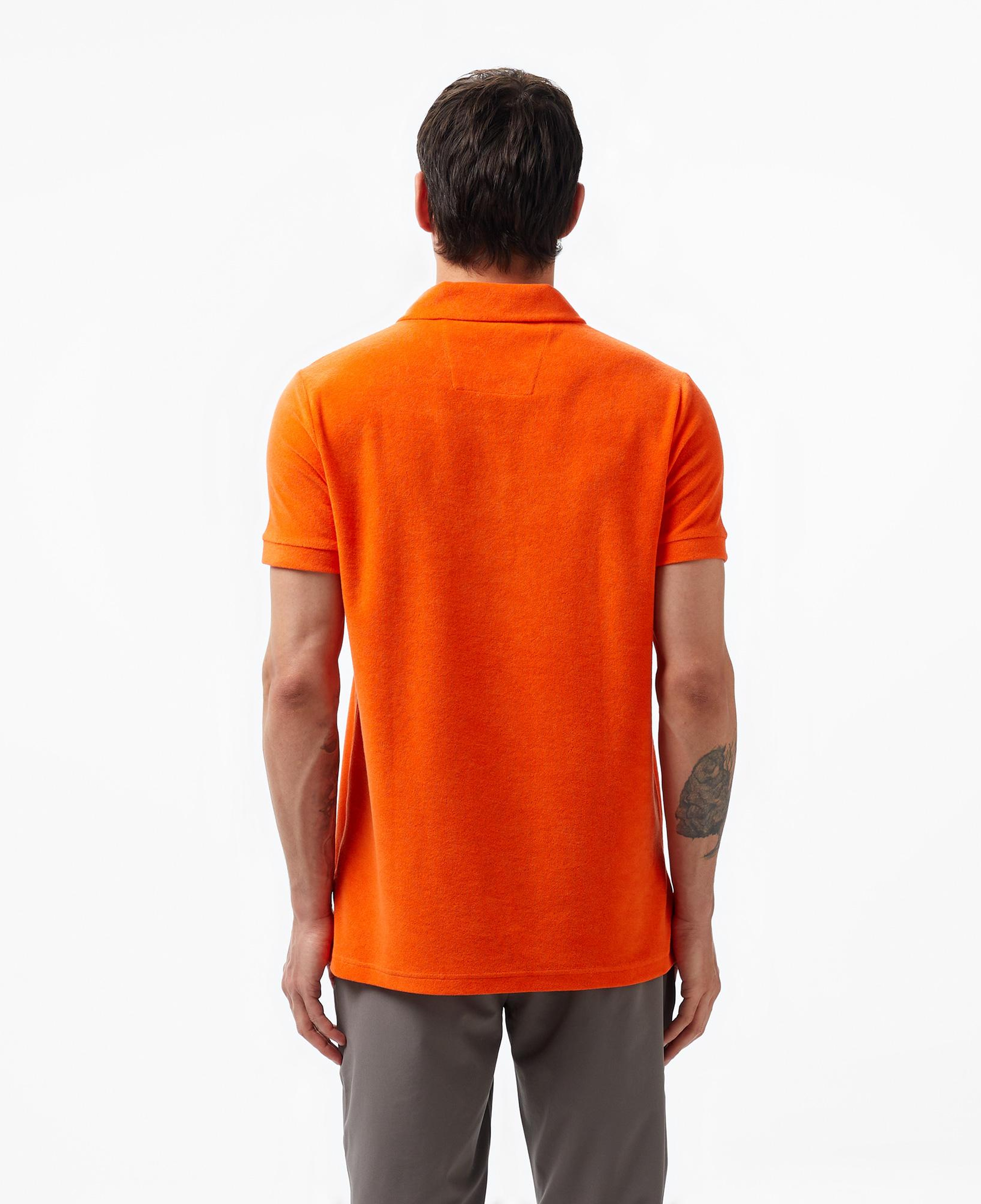 Nautica Erkek Turuncu Classic Fit Kısa Kollu Polo Yaka T-Shirt