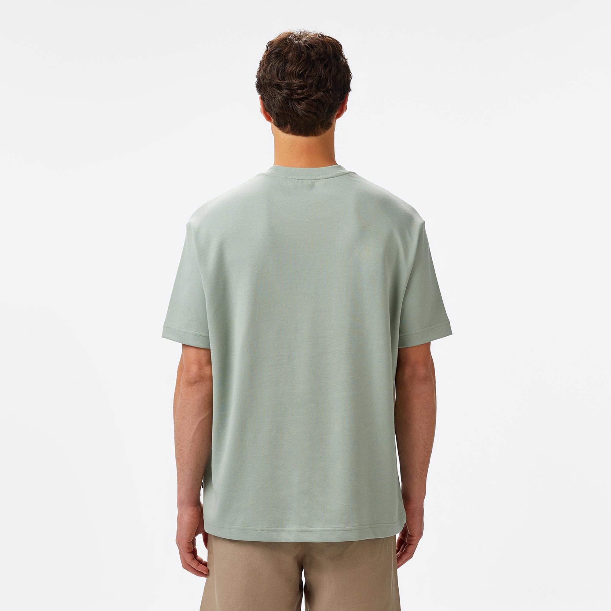 Nautica Erkek Yeşil Oversize Fit T-Shirt