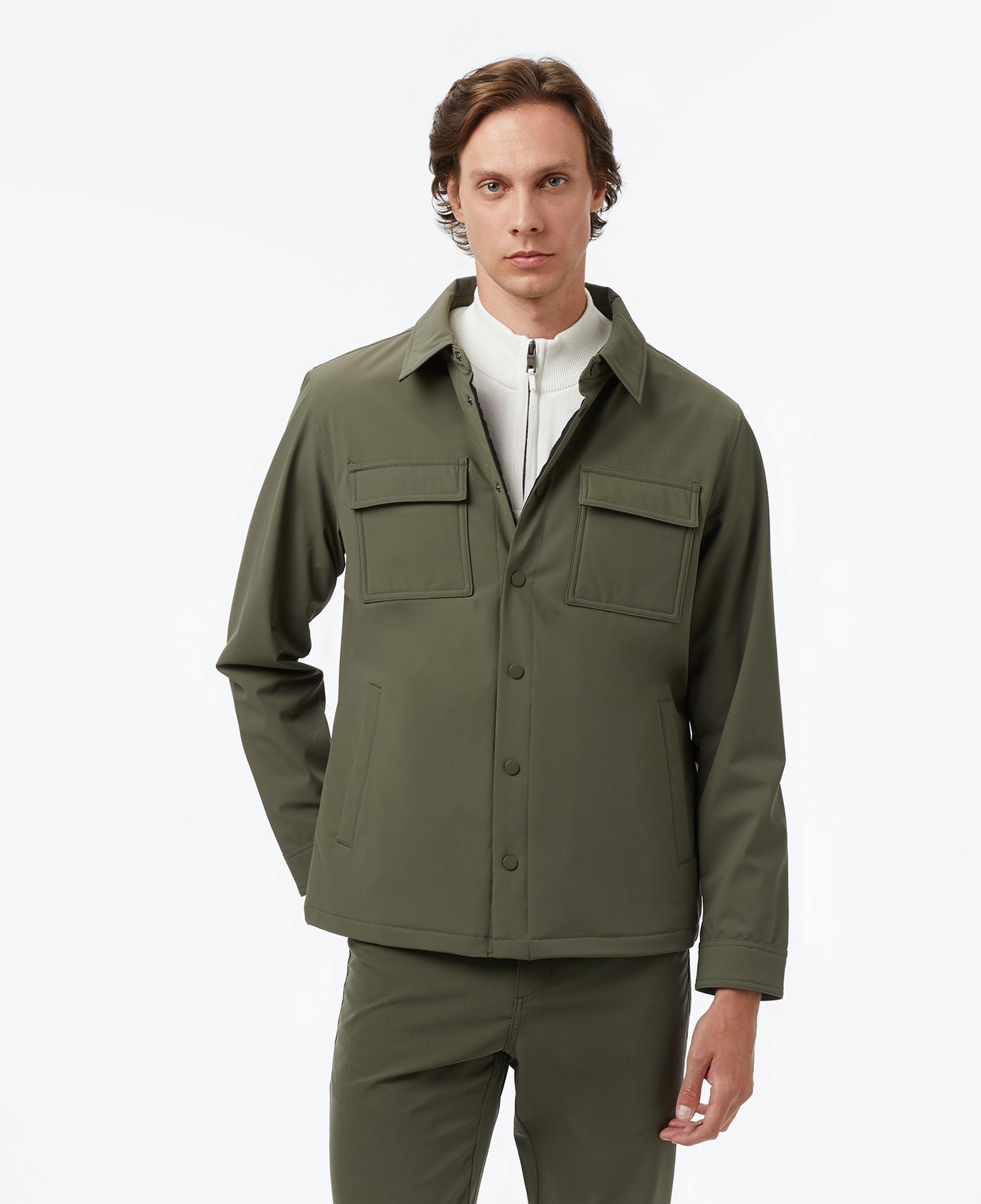 Nautica Erkek Yeşil Regular Fit Su Geçirmez Ceket