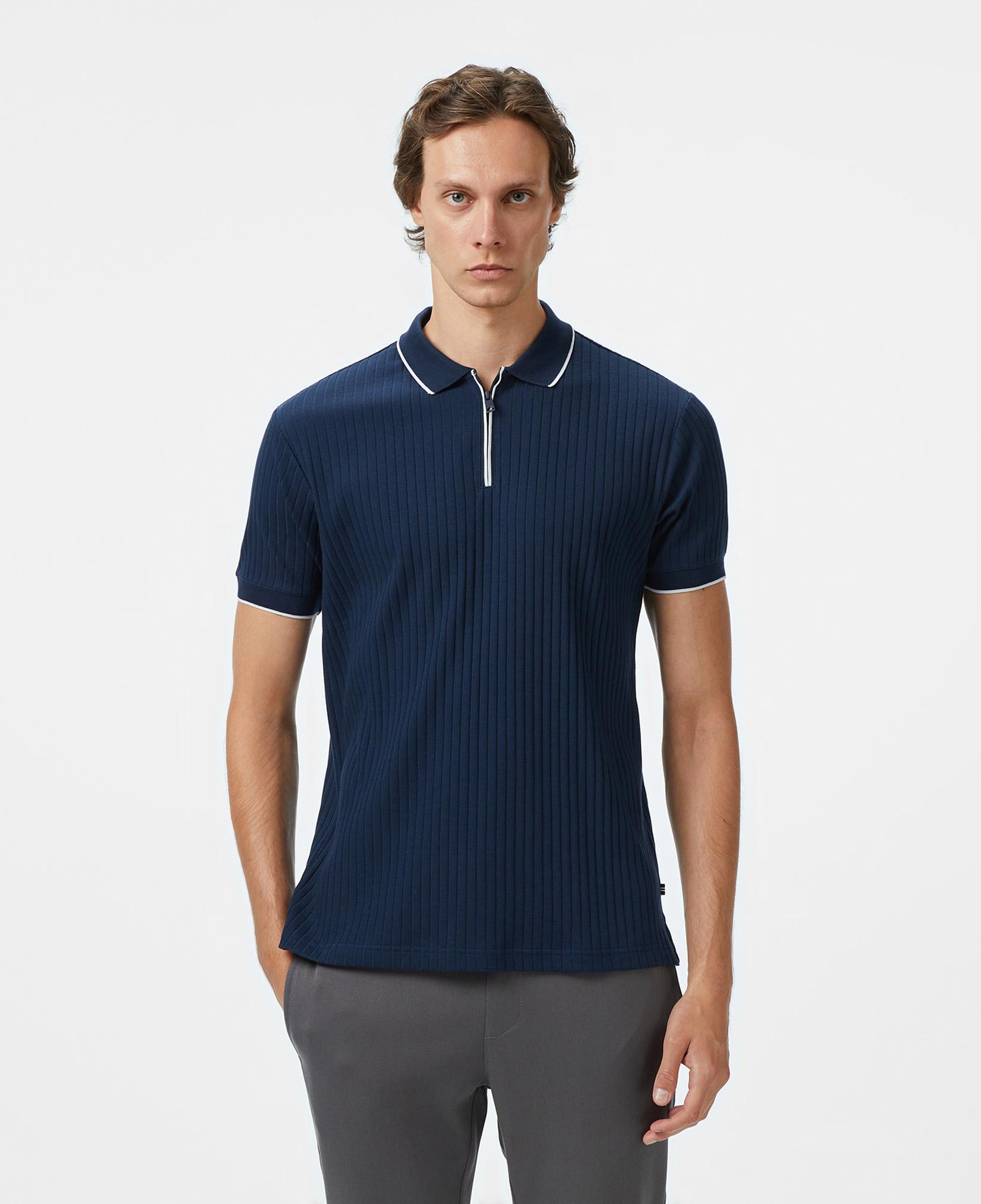 Nautica Erkek Lacivert Classic Fit Polo Yaka T-Shirt