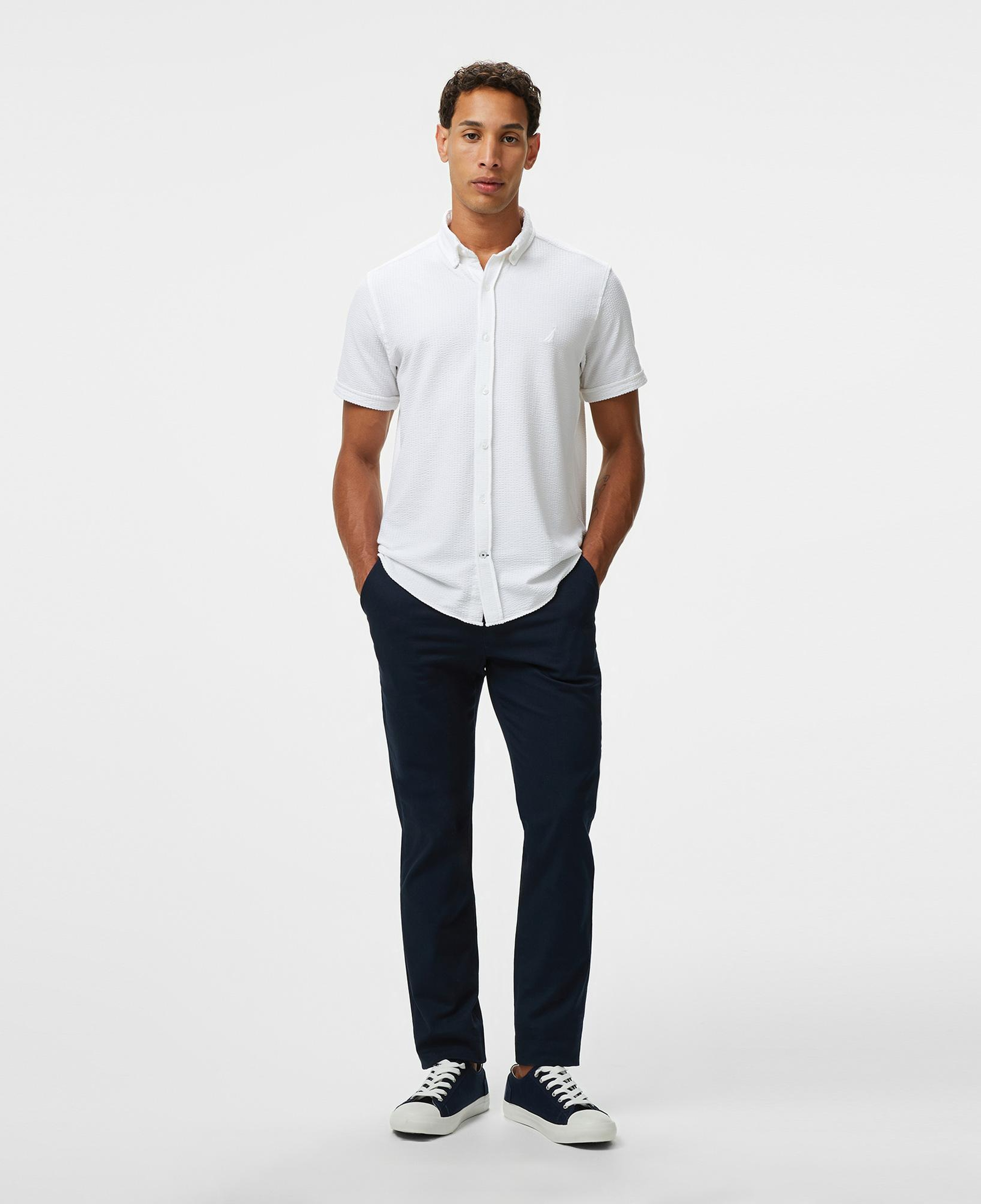 Nautica Erkek Lacivert Slim Fit Chino Pantolon