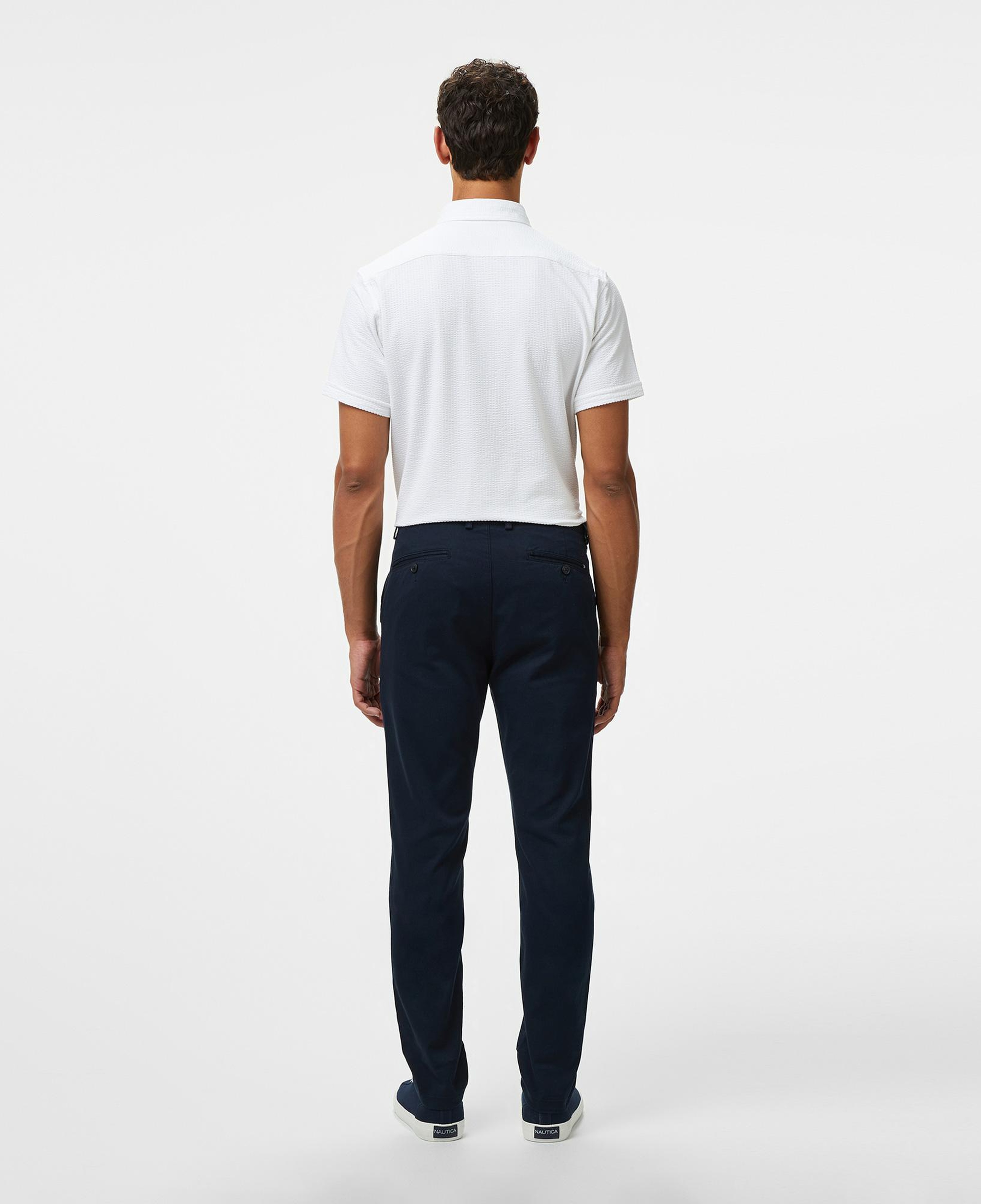 Nautica Erkek Lacivert Slim Fit Chino Pantolon