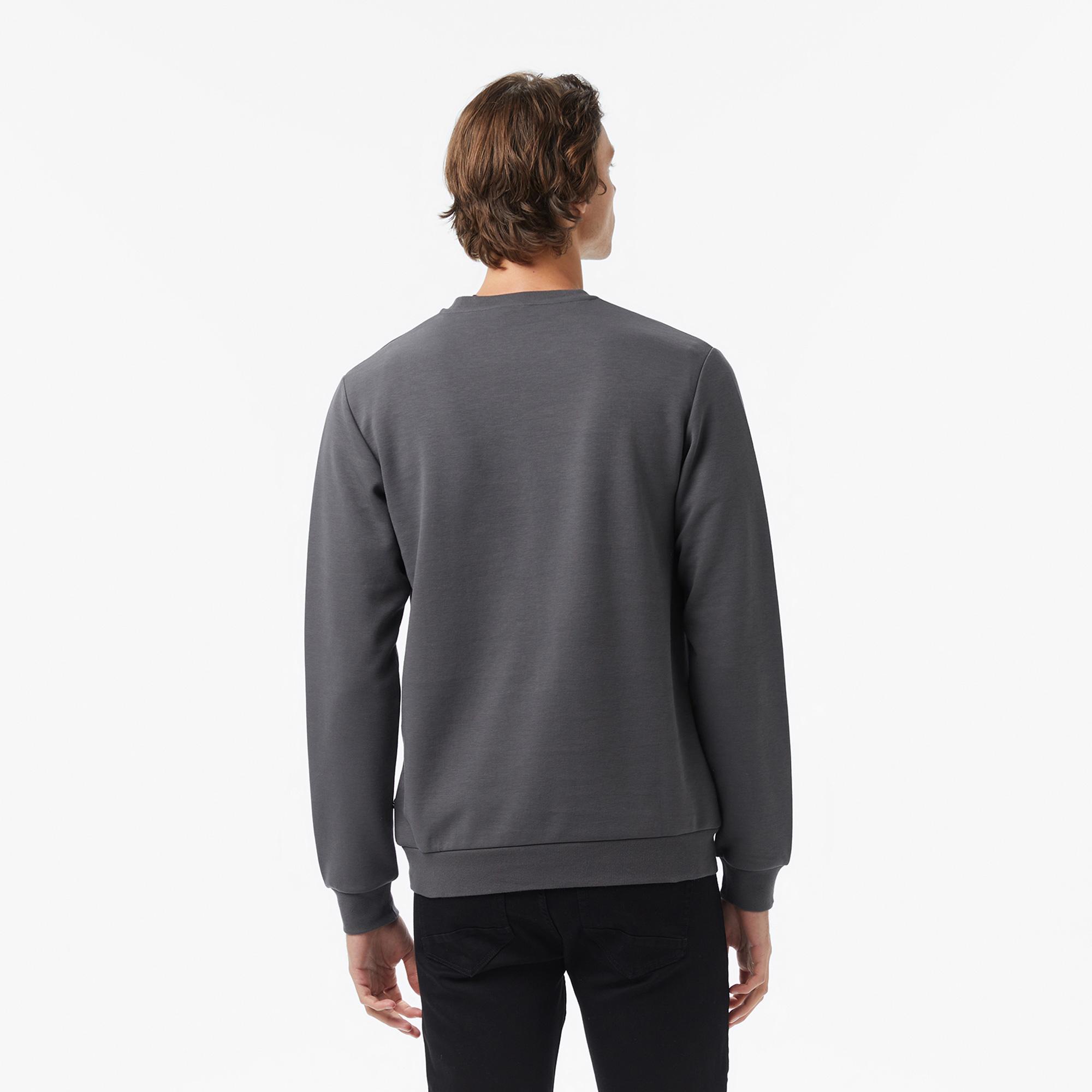 Nautica Erkek Gri Classic Fit Sweatshirt