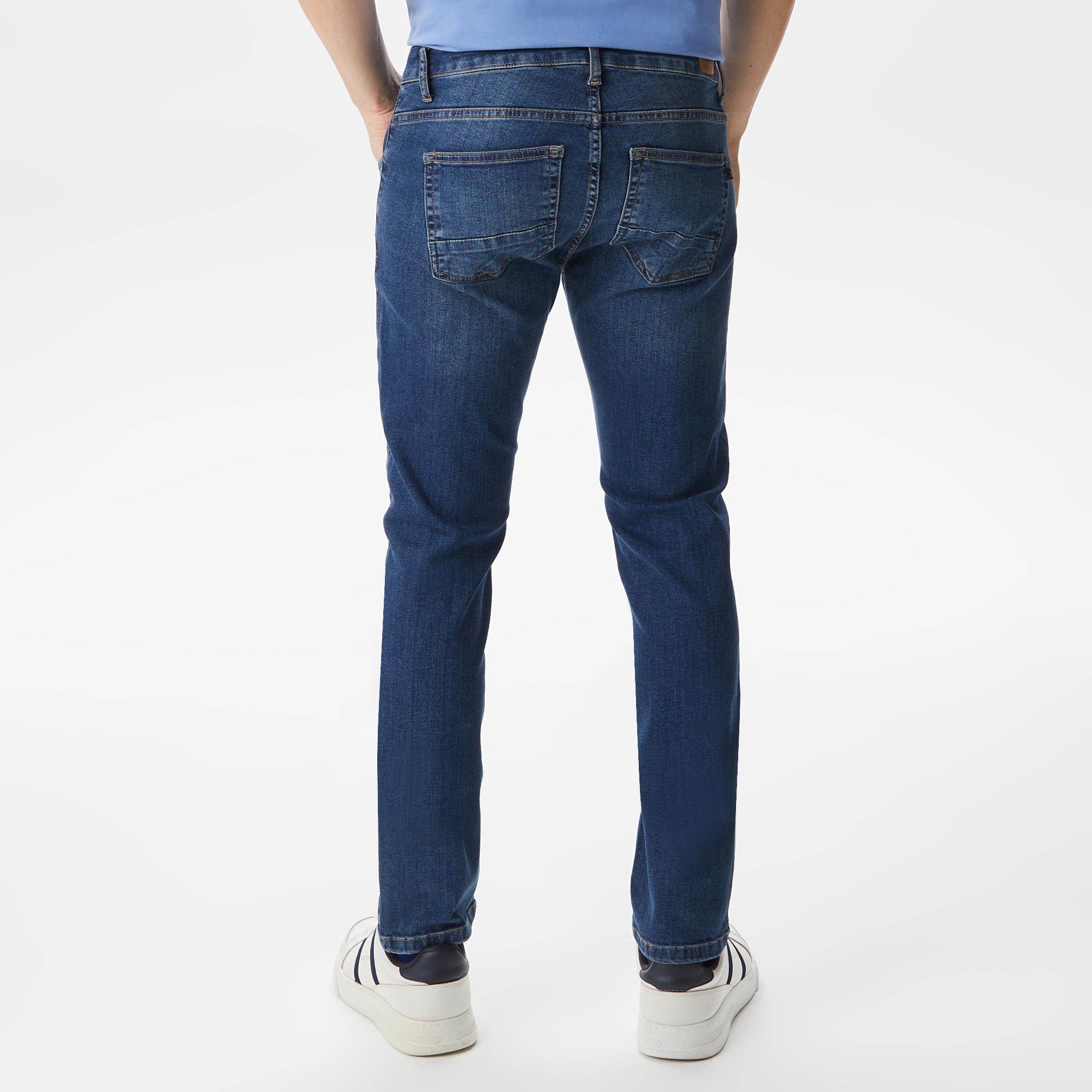 Nautica Erkek Mavi Slim Fit Jean