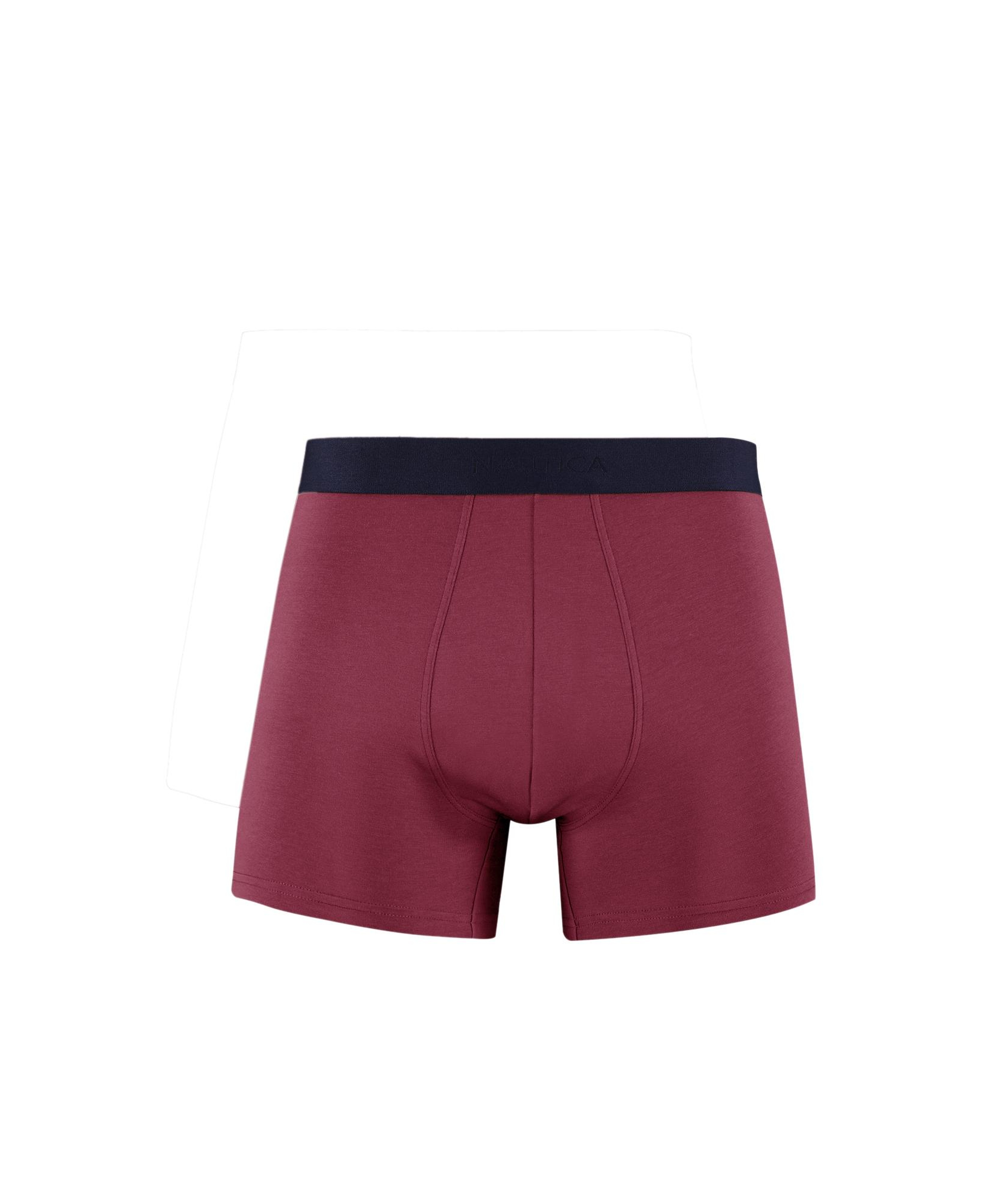 Nautica Erkek Bordo Slim Fit Boxer
