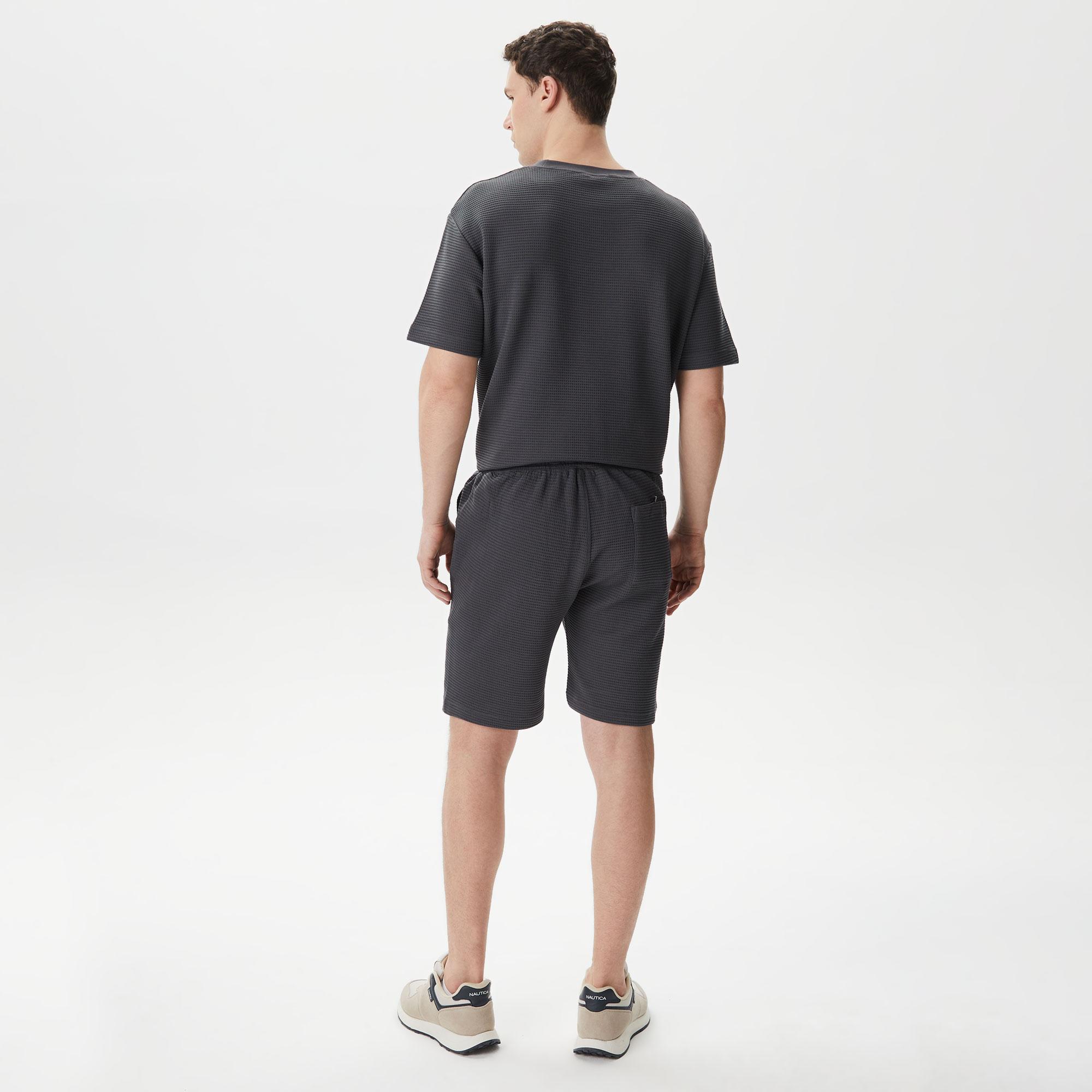 Nautica Erkek Gri Standart Fit Şort