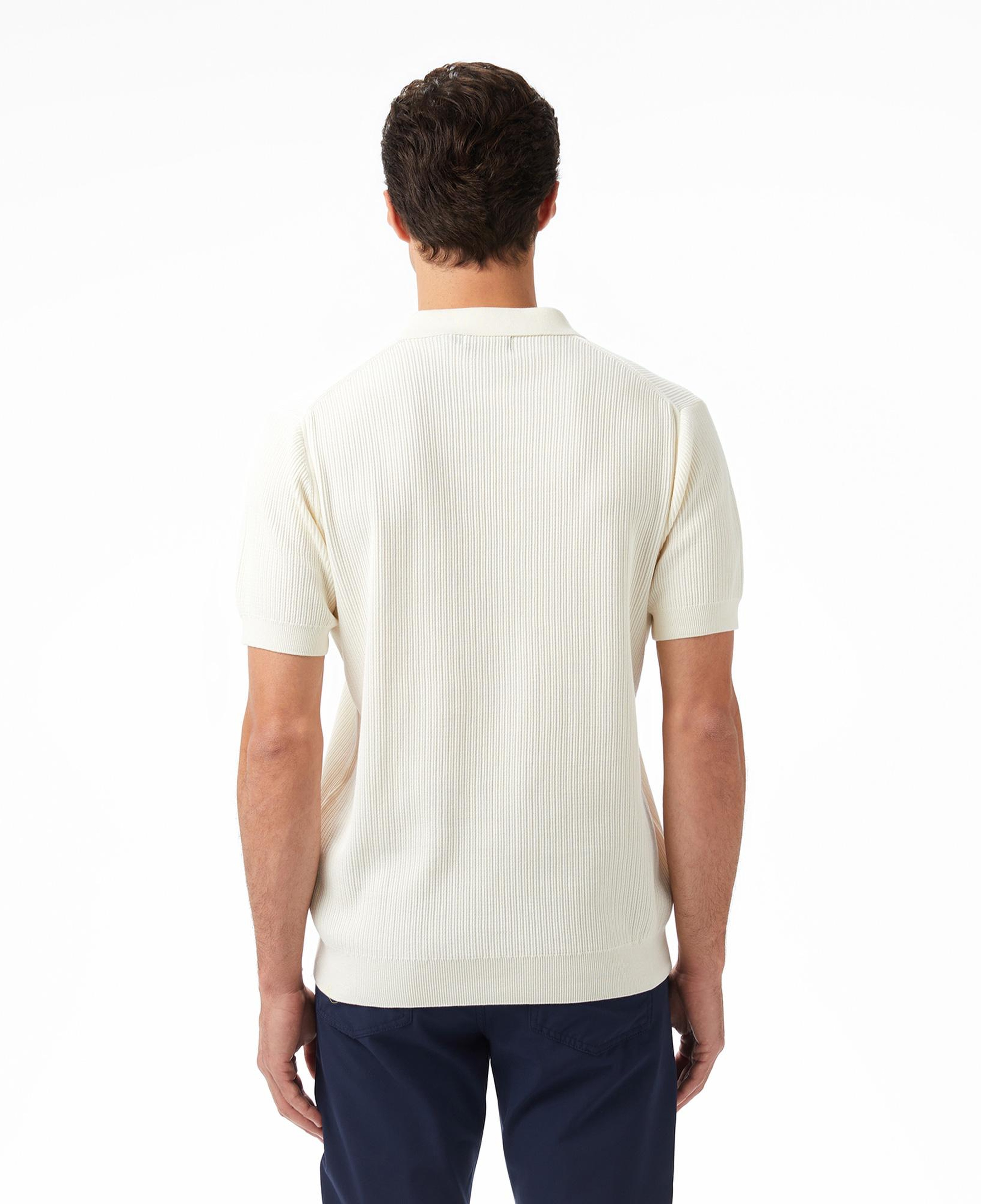 Nautica Erkek Krem Regular Fit Kısa Kollu Triko