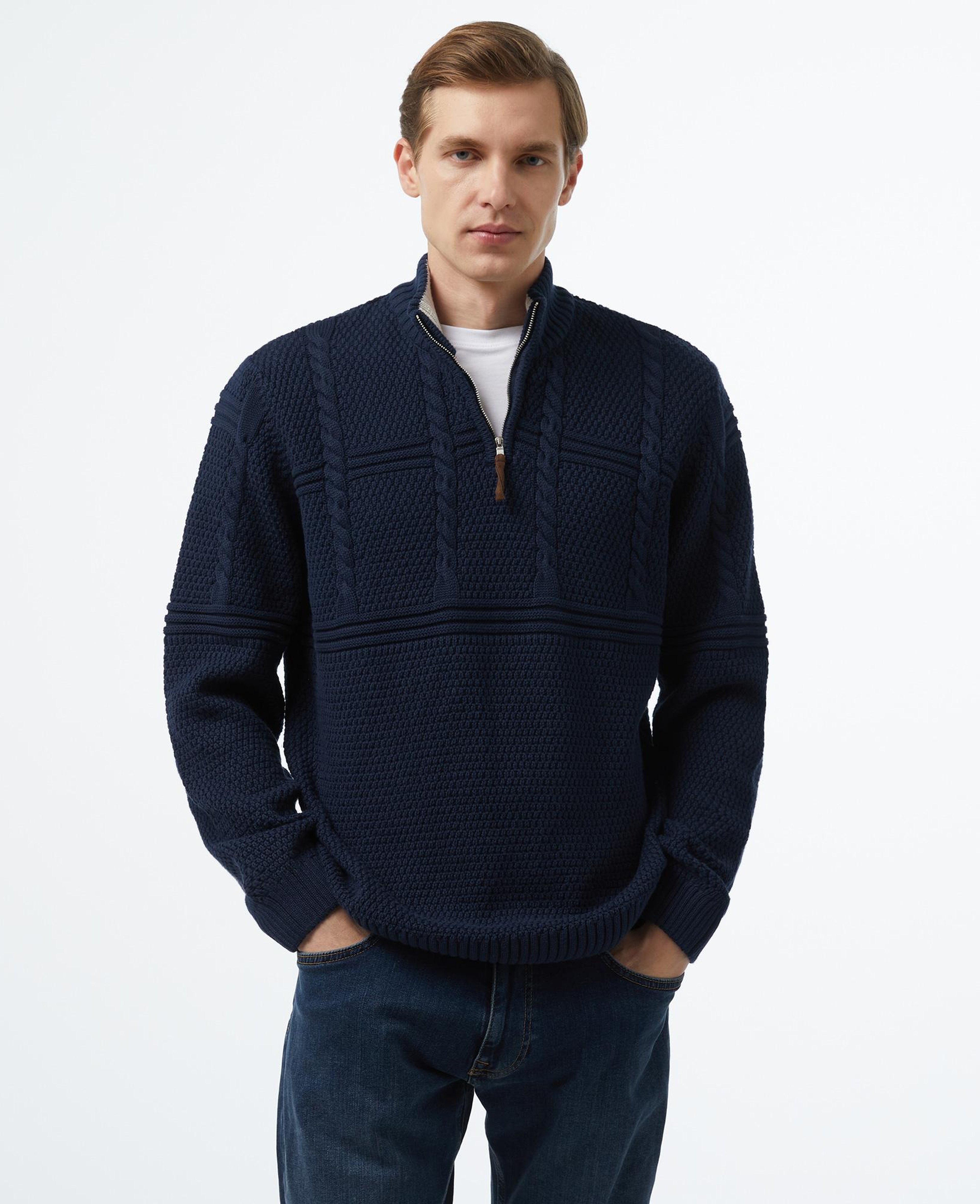 Nautica Erkek Lacivert Regular Fit Kazak