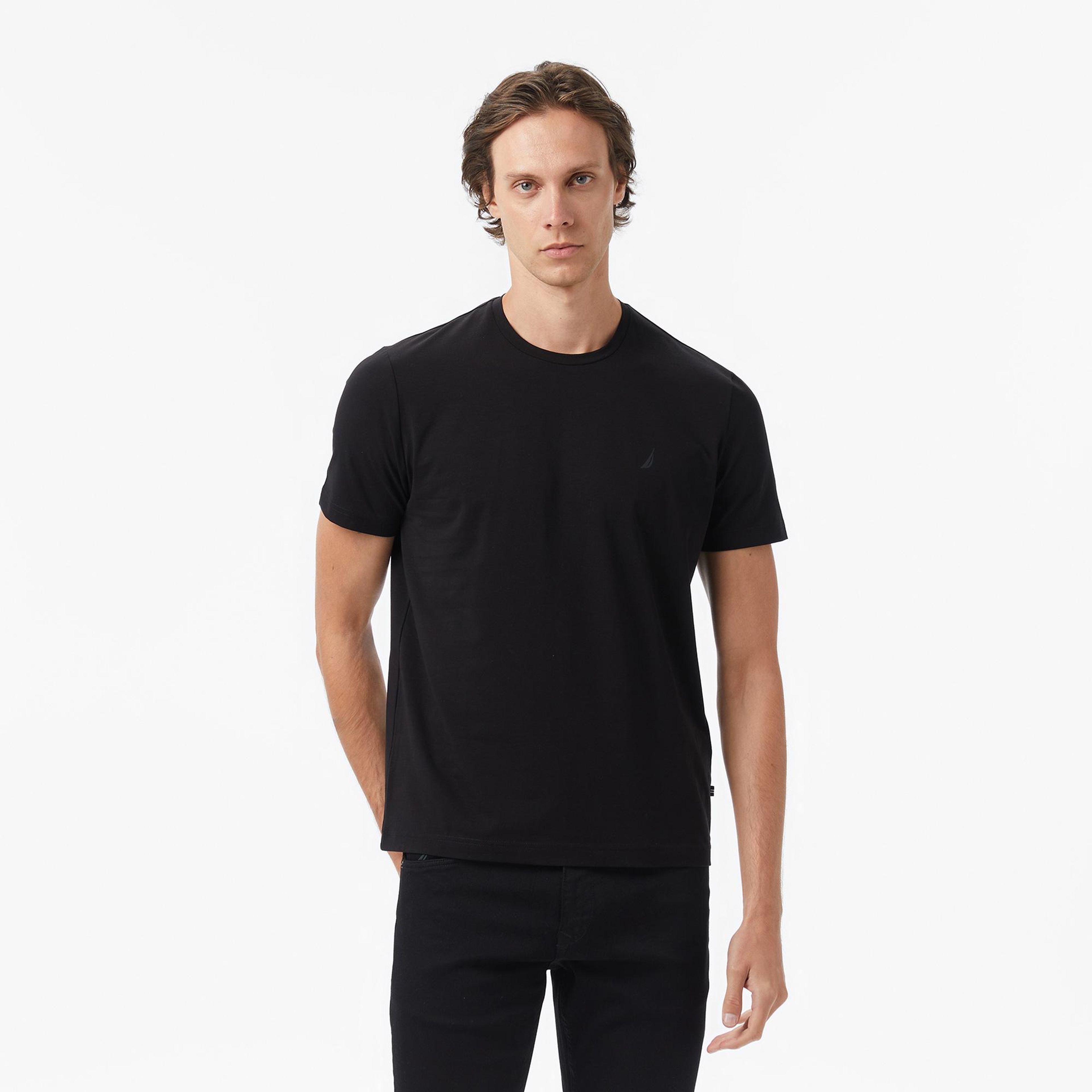 Nautica Erkek Siyah Classic Fit T-Shirt