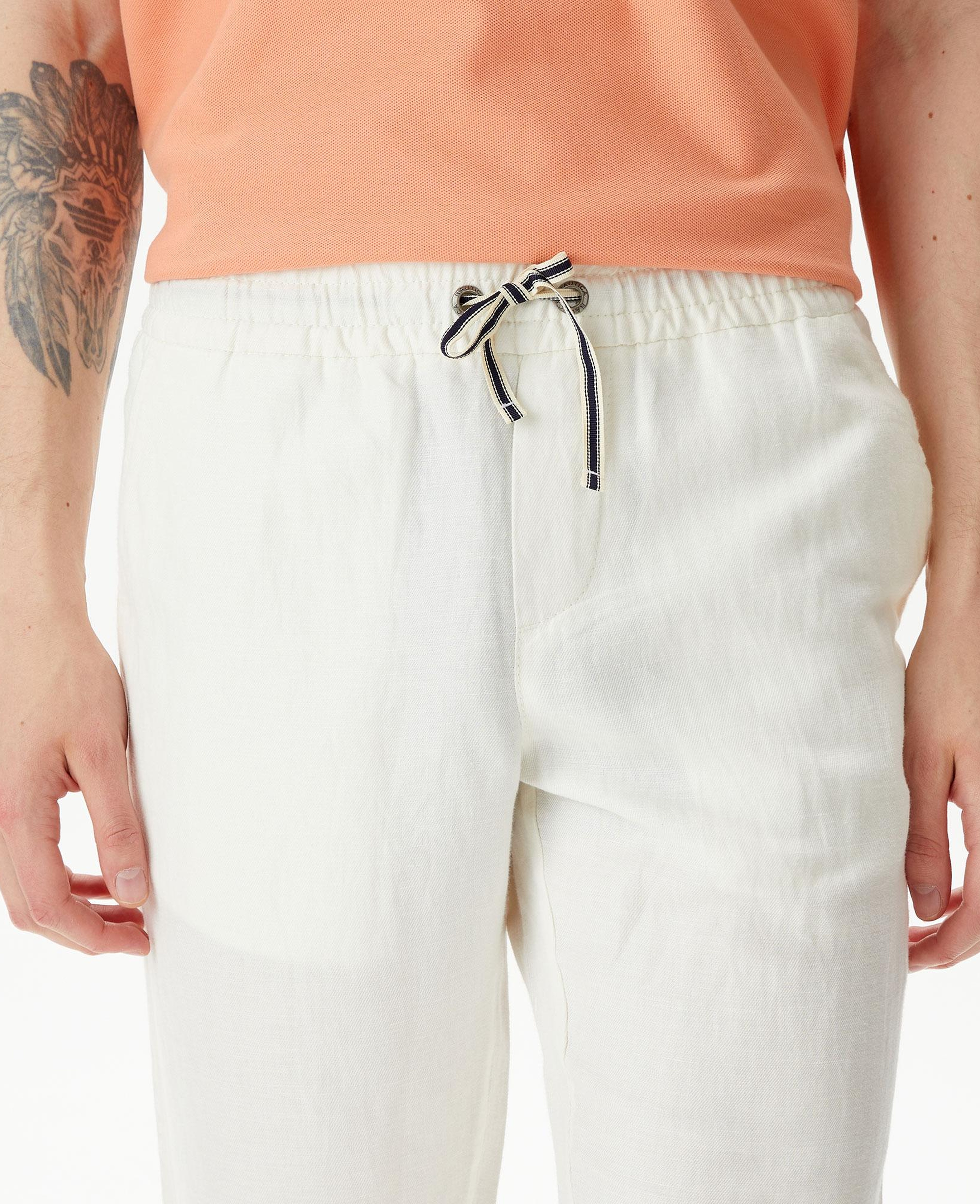 Nautica Erkek Beyaz Classic Fit Pantolon