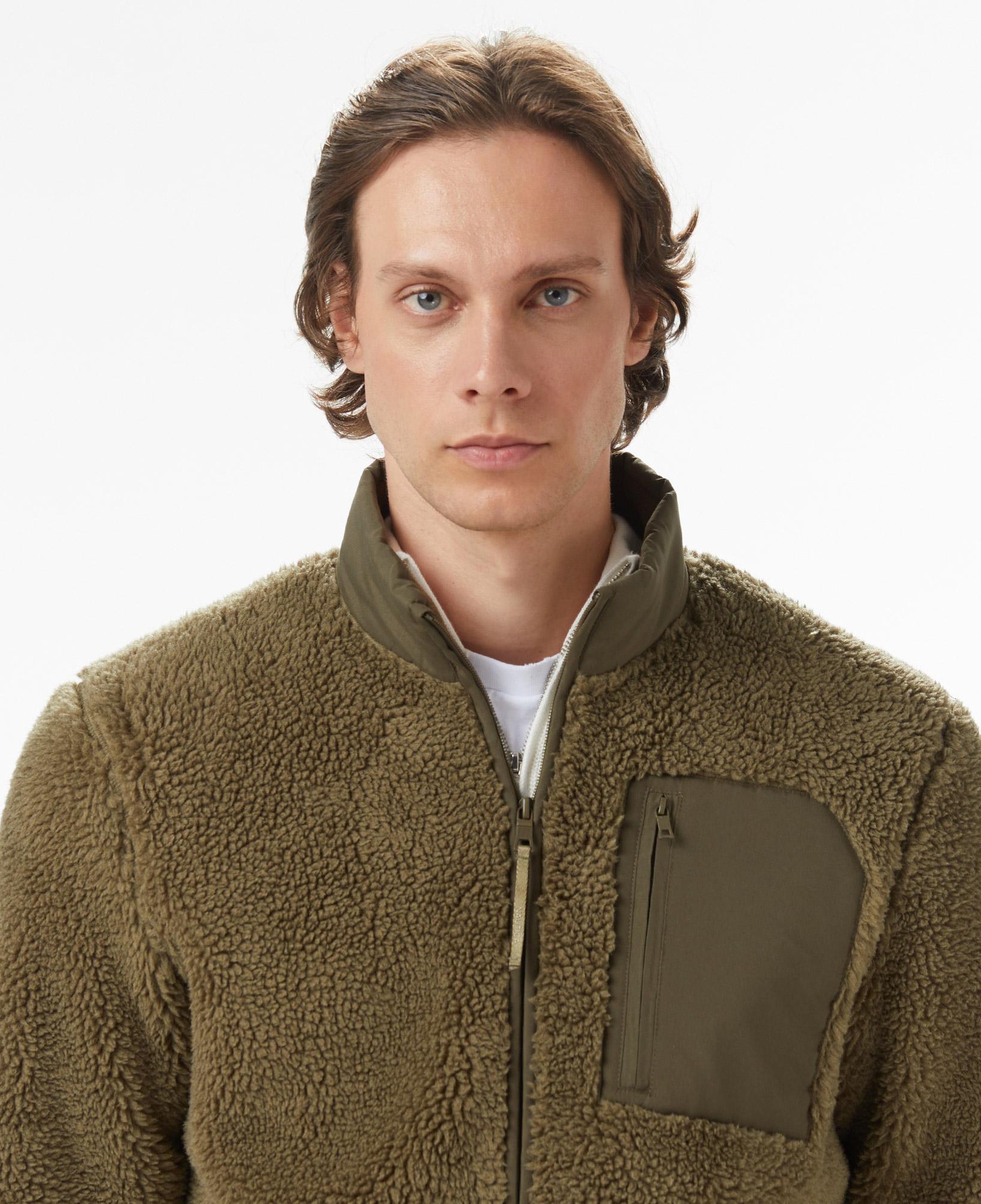 Nautica Erkek Yeşil Regular Fit Mont