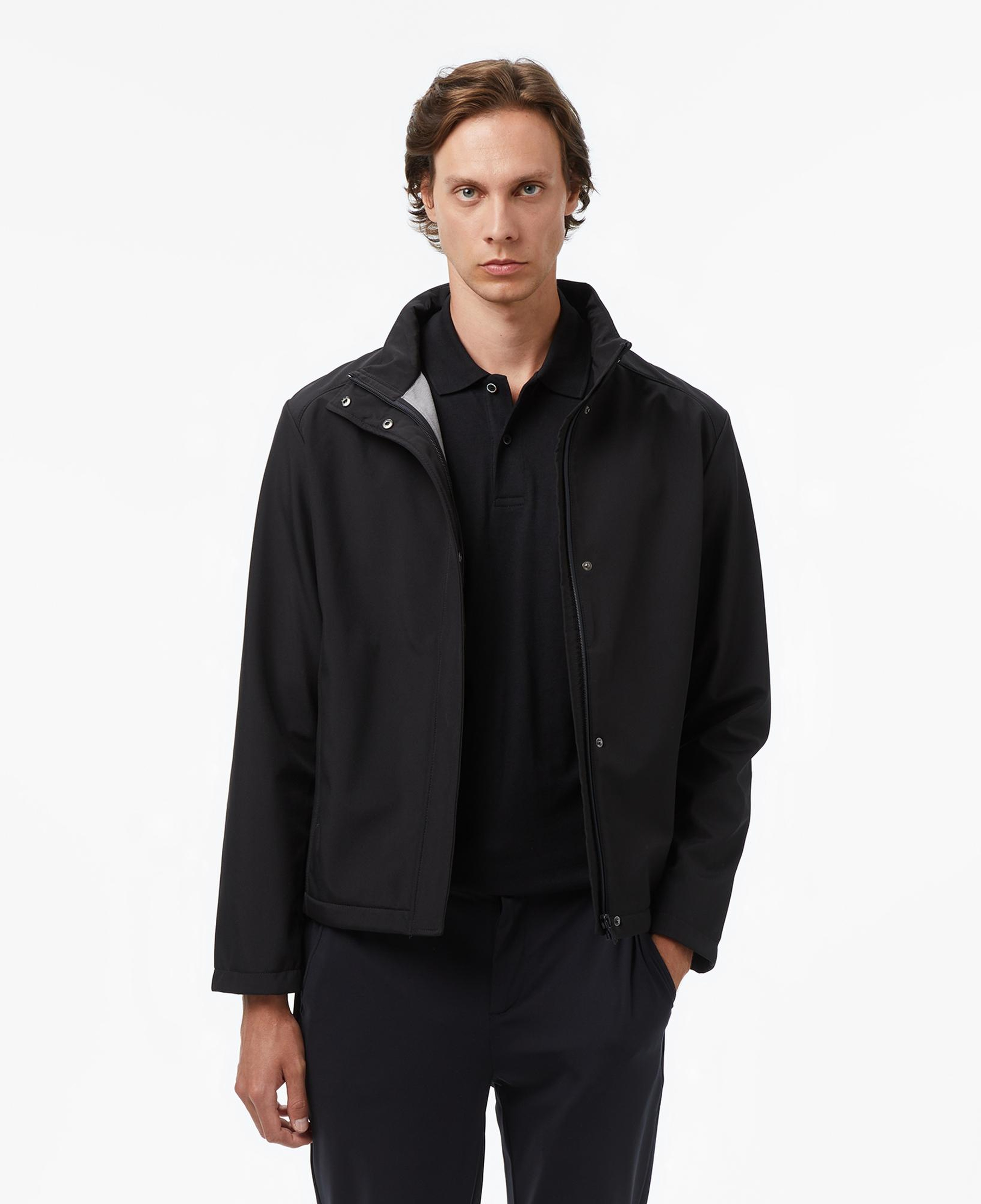 Nautica Erkek Siyah Regular Fit Mont