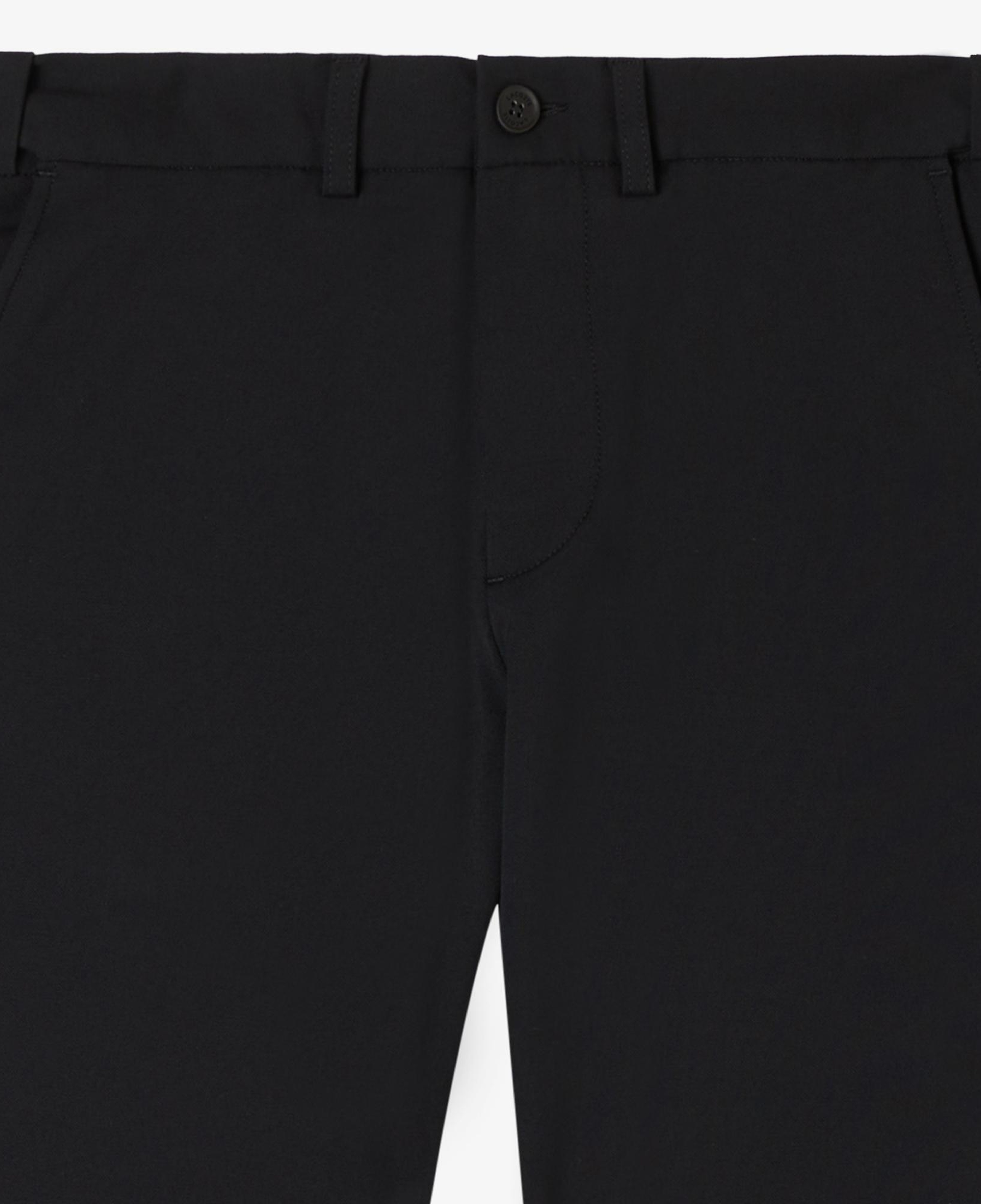 Erkek Slim Fit Siyah Chino Pantolon