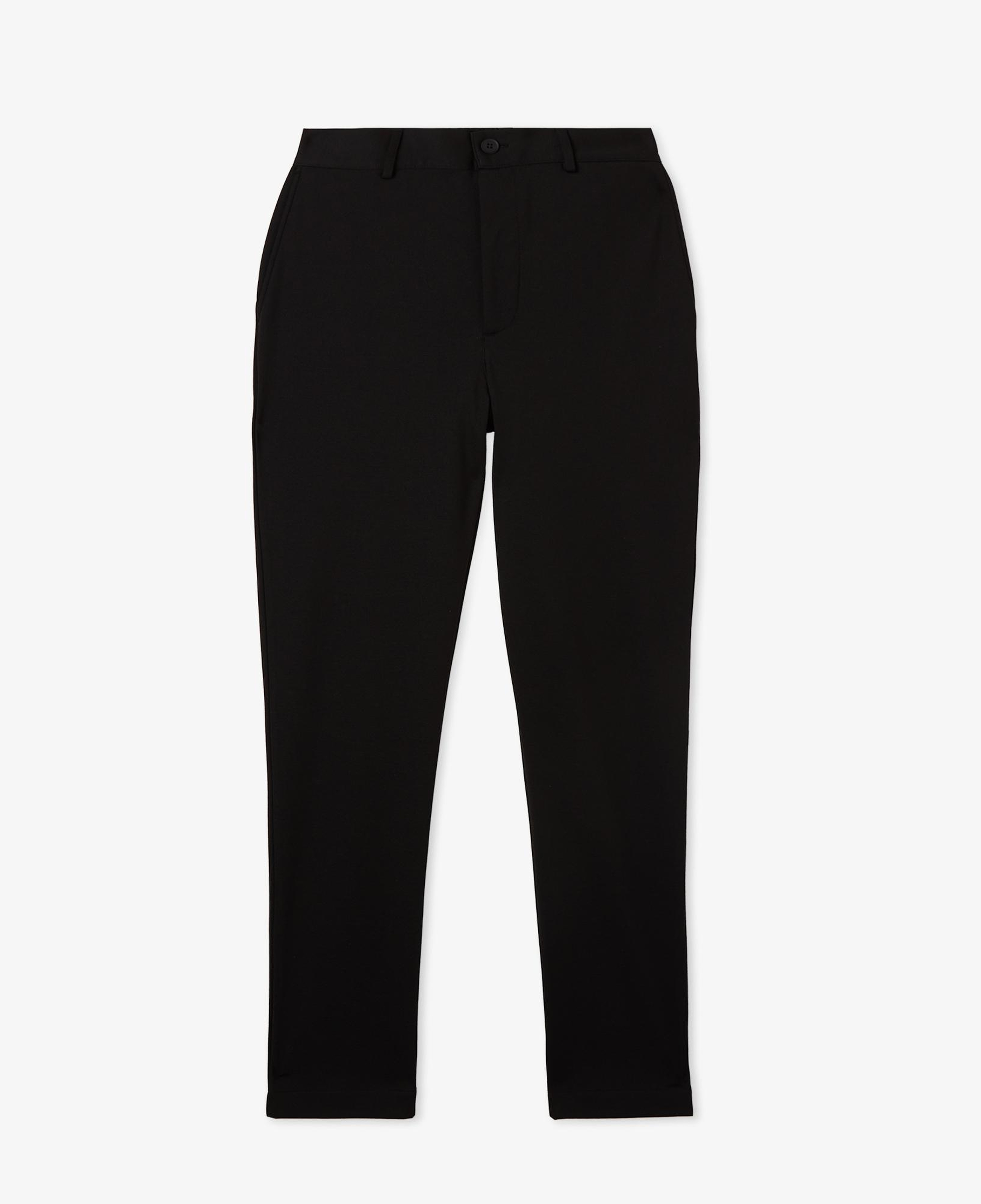 Erkek Regular Fit Siyah Pantolon
