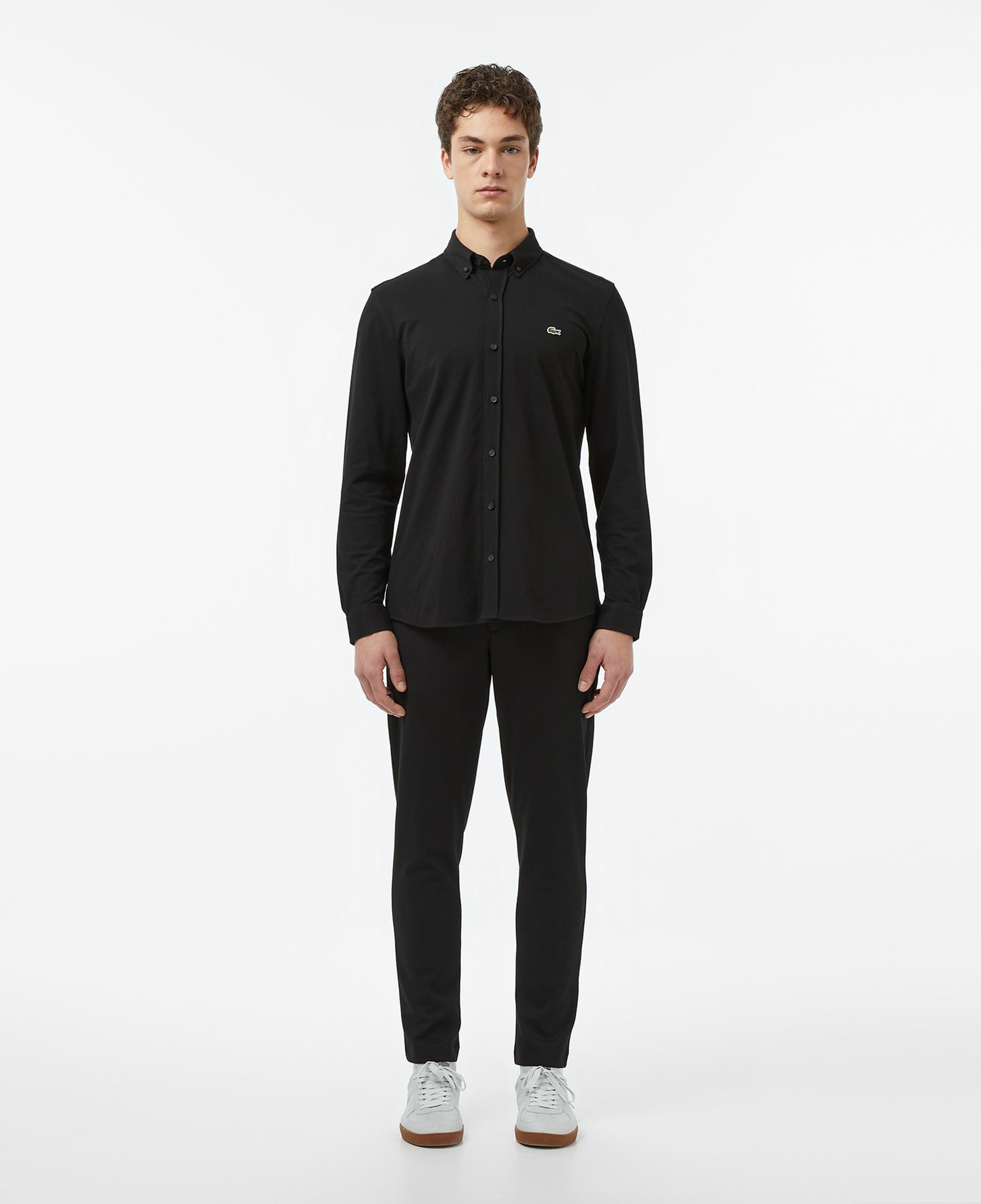Erkek Regular Fit Siyah Pantolon