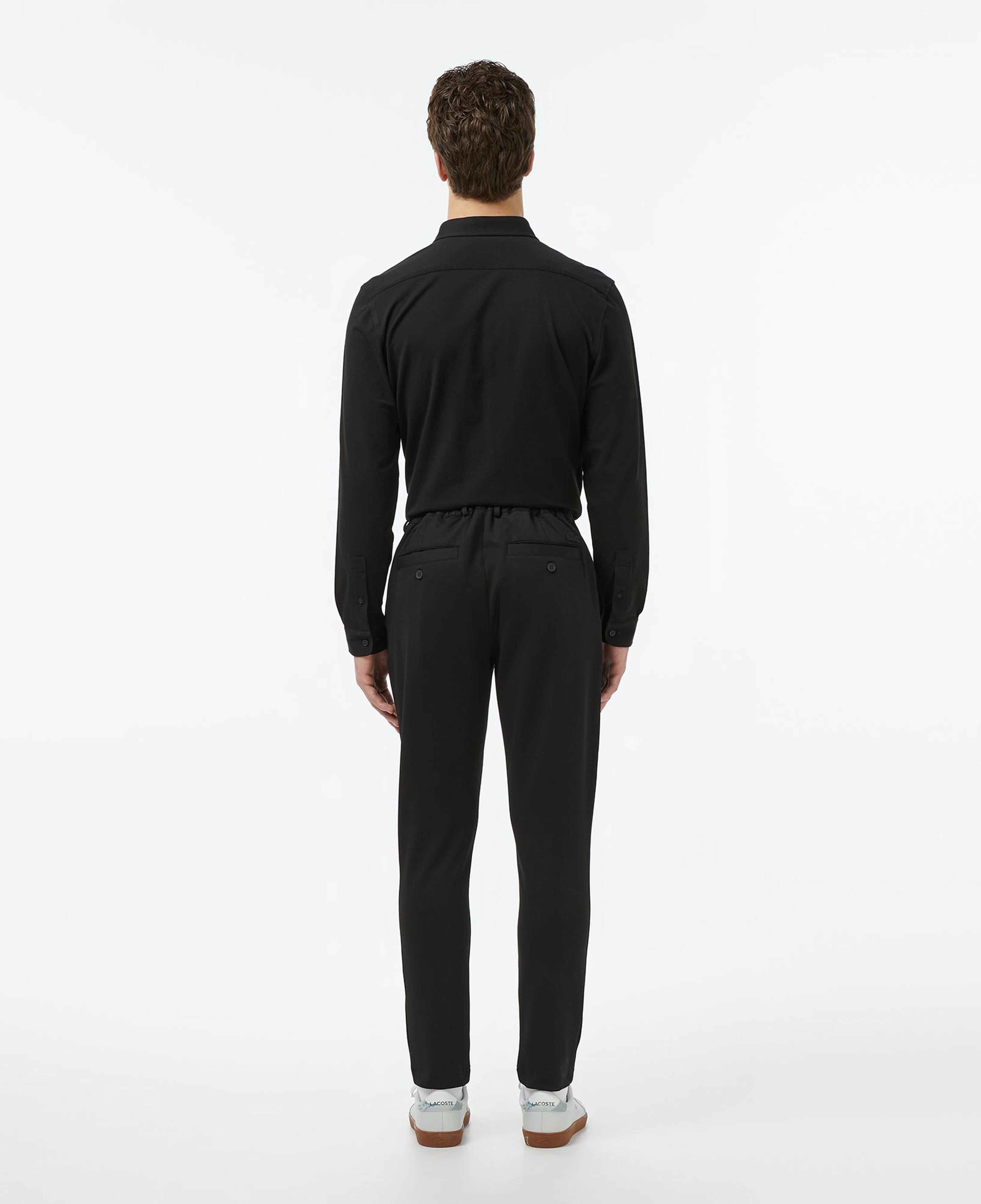Erkek Regular Fit Siyah Pantolon